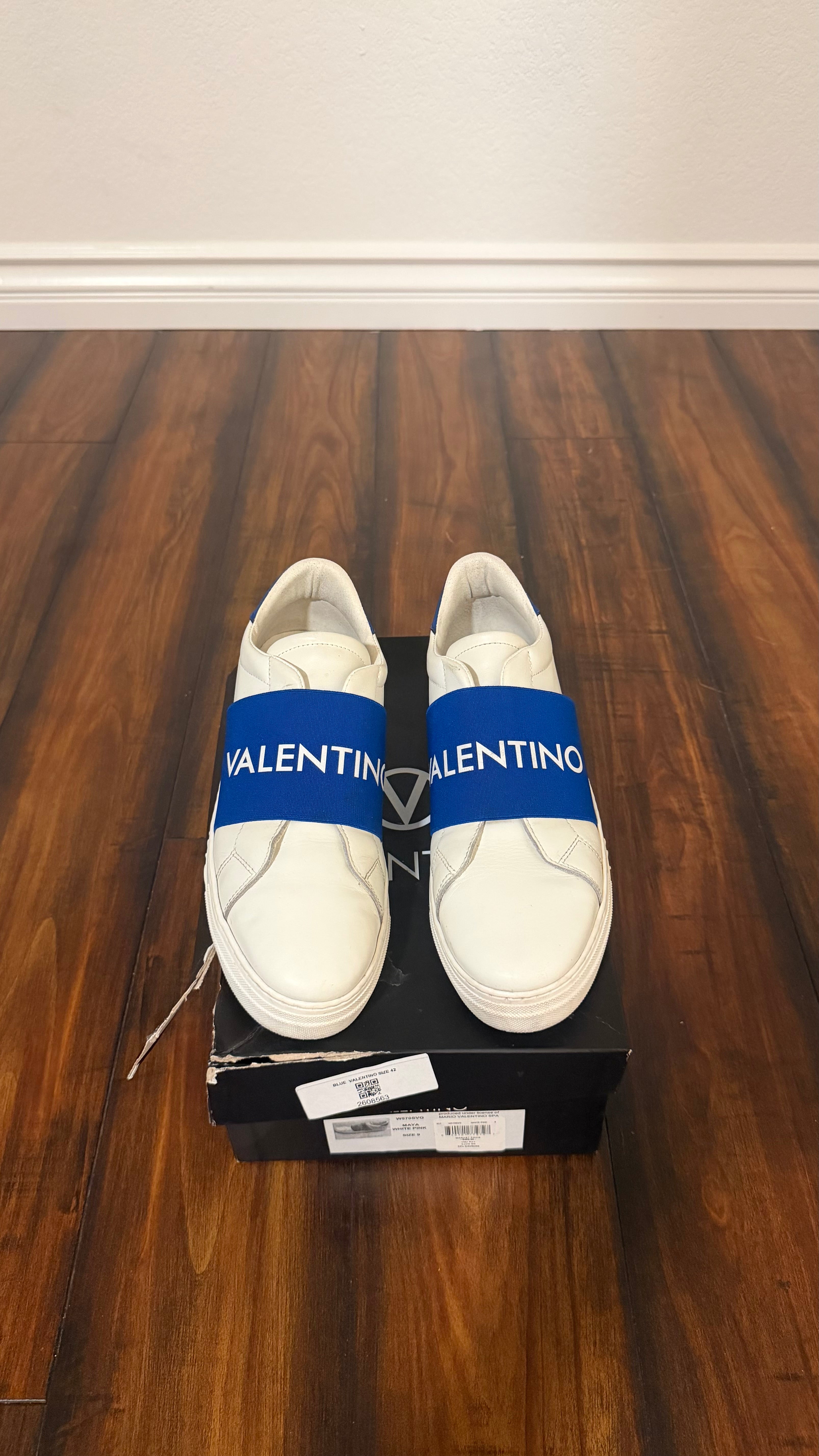 Valentino strap sneakers (size 8US)