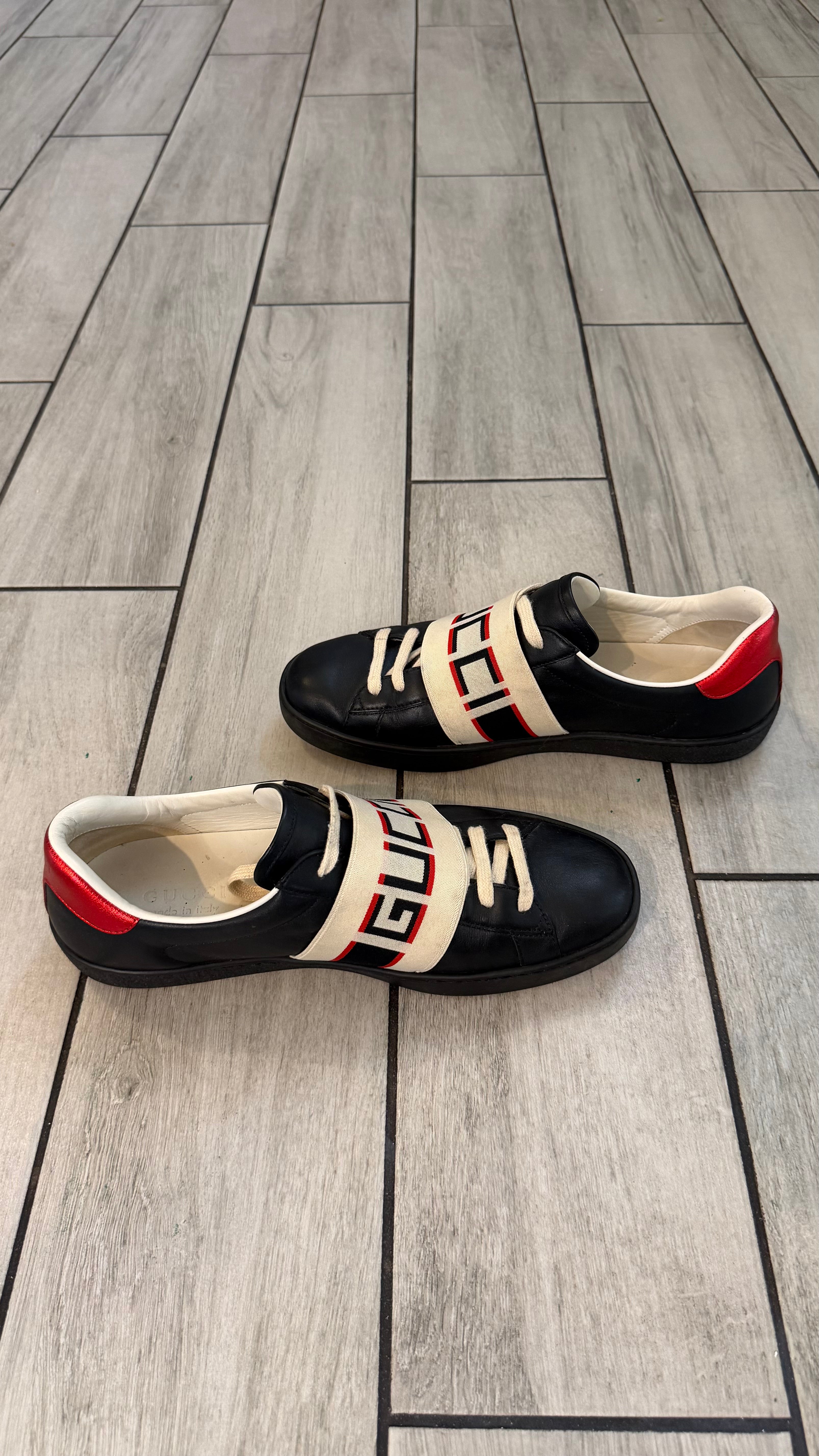 Gucci ace strap (size 7.5G - 8.5US