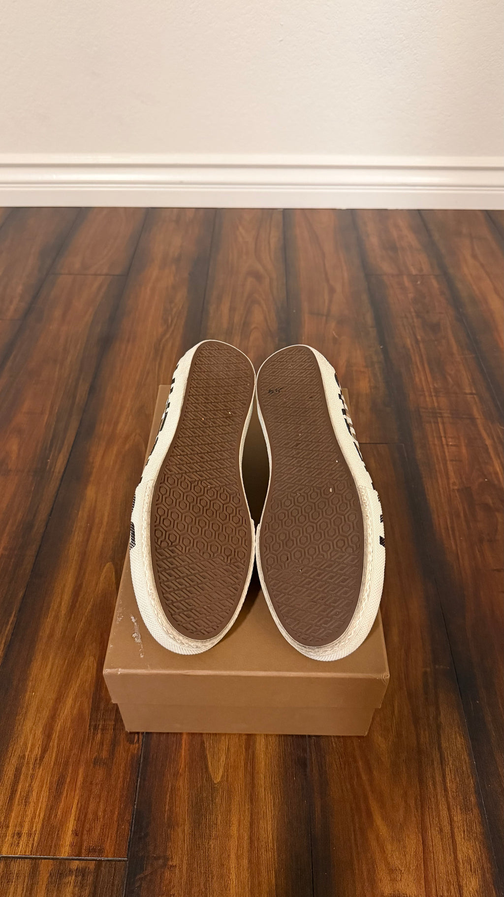 Burberry check sneakers (size 43EU - 10US)