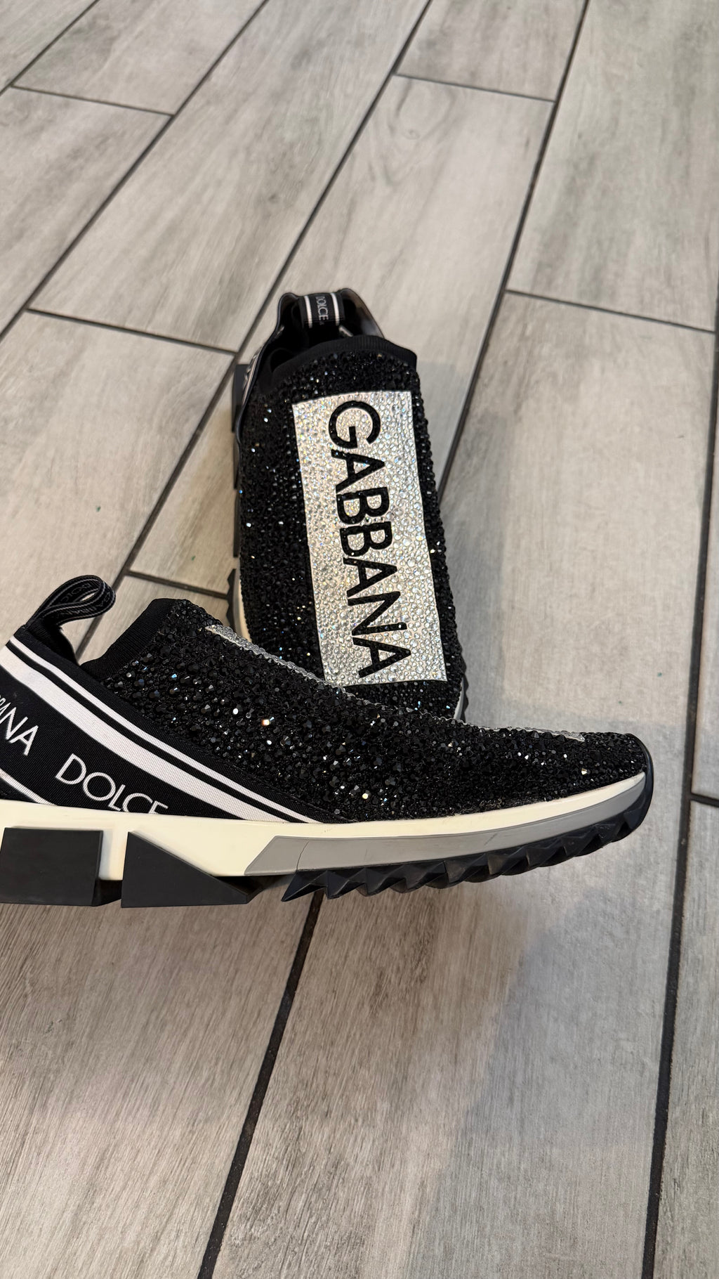 Dolce Gabbana sorrentos crystal (size 43.5EU - 9/9.5US)