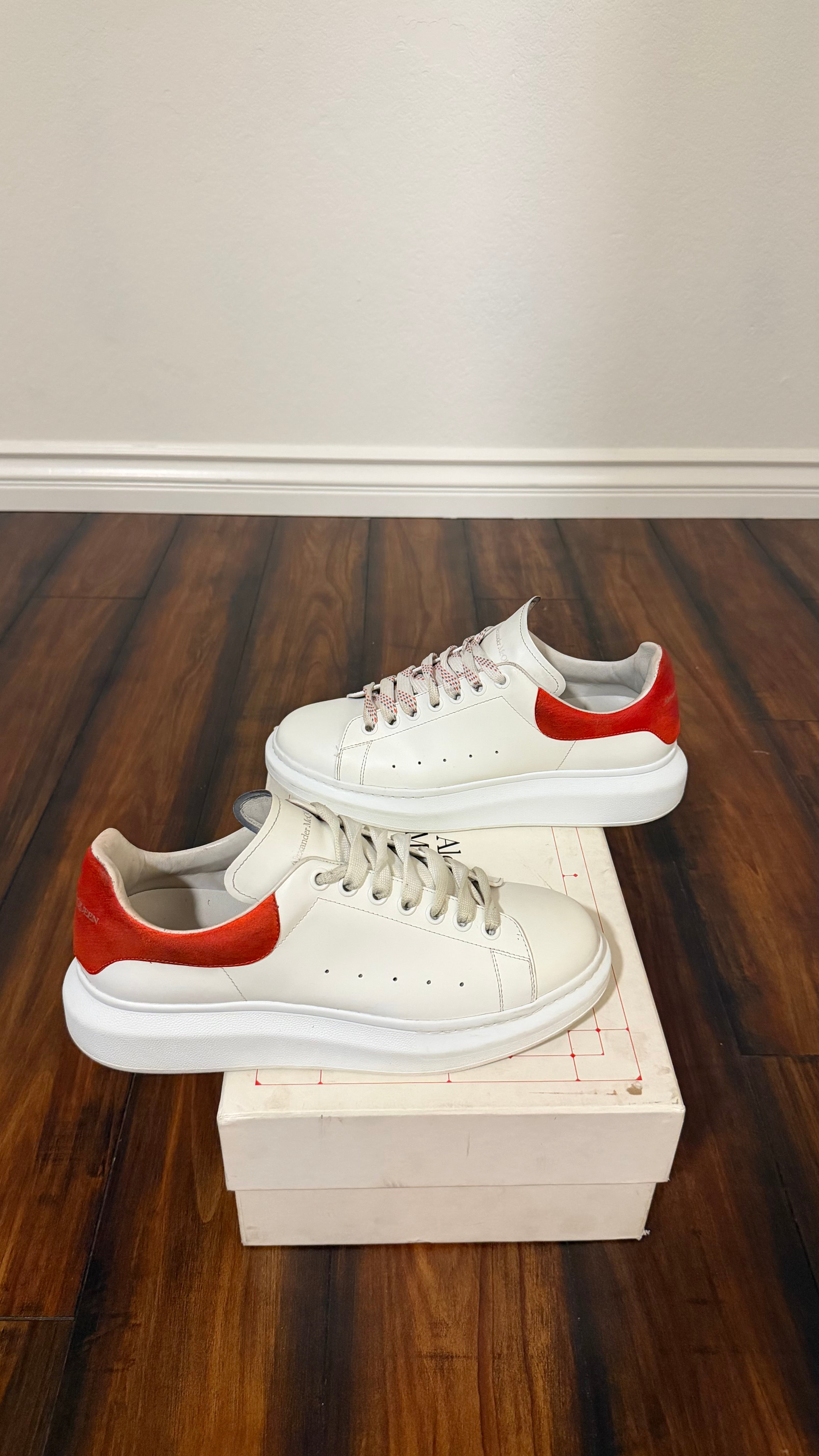 Alexander McQueen sneakers (size 43EU - 10US) orange