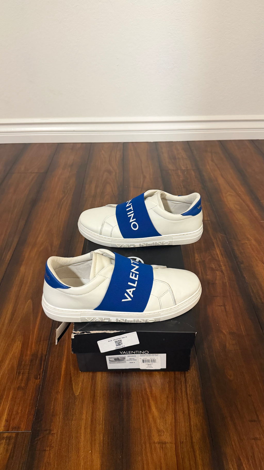 Valentino strap sneakers (size 8US)