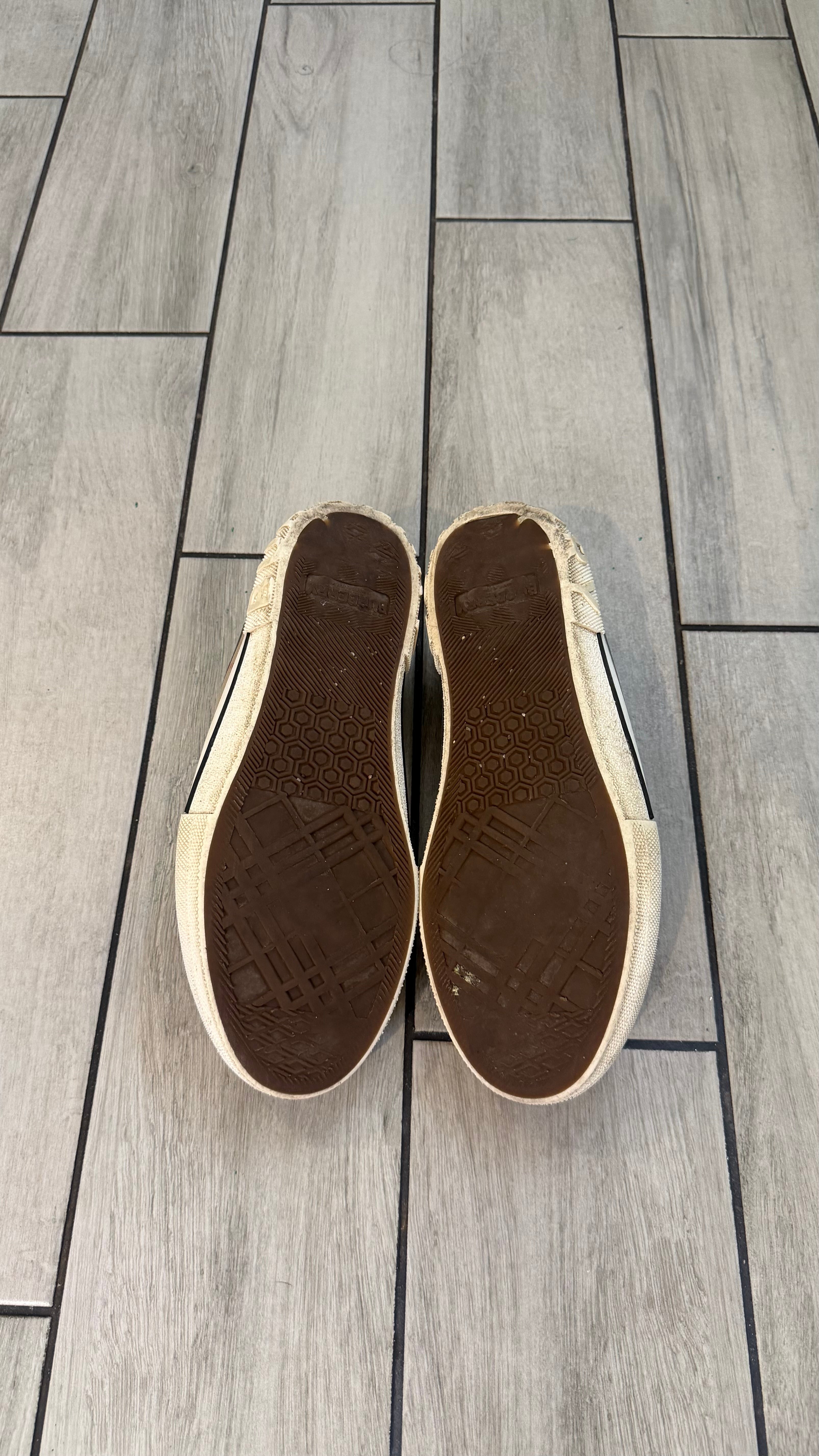 Burberry check sneakers (size 44.5EU - 11.5US)