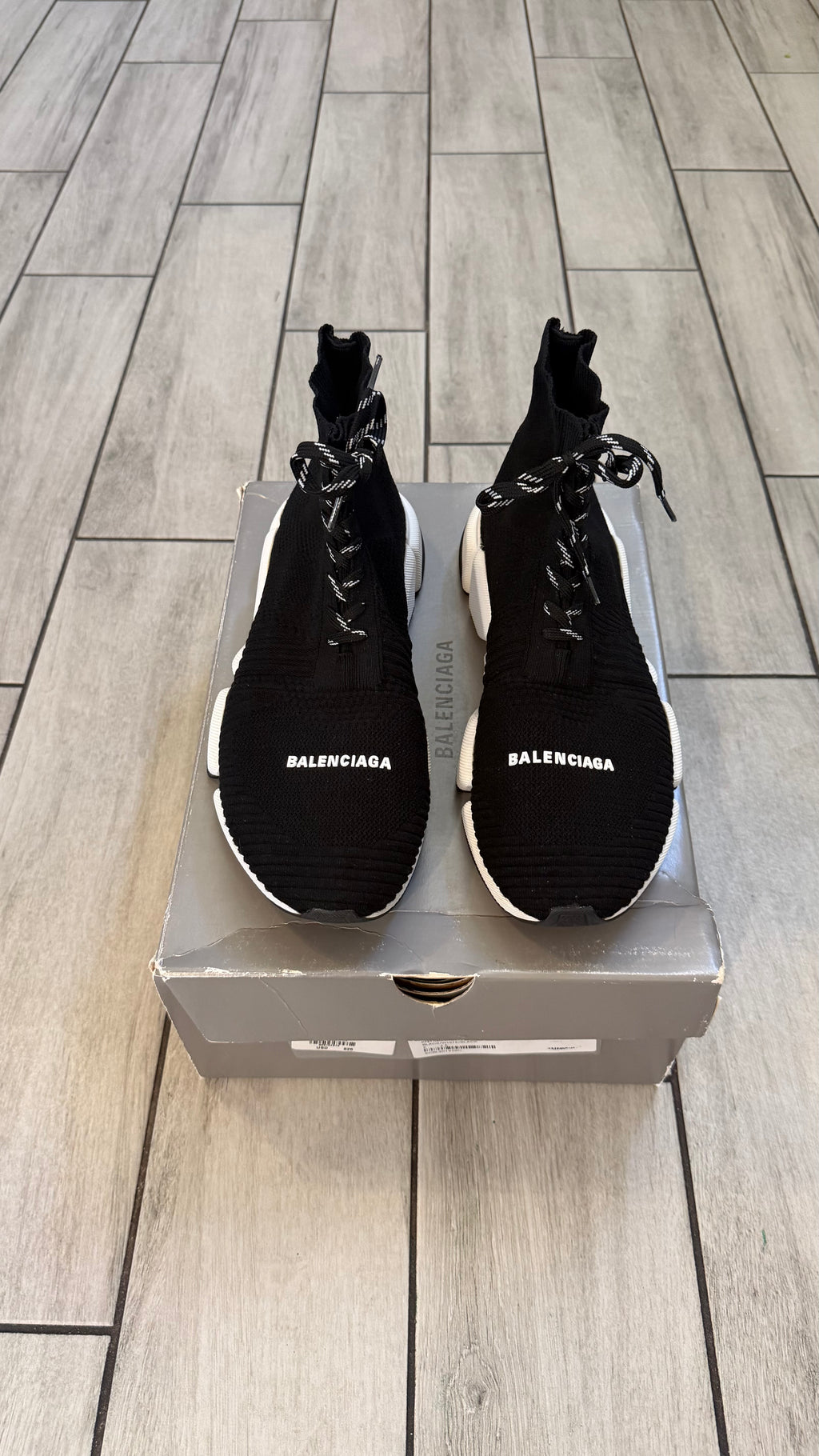 Balenciaga speed trainer lace-up (size 45EU - 11.5/12US)