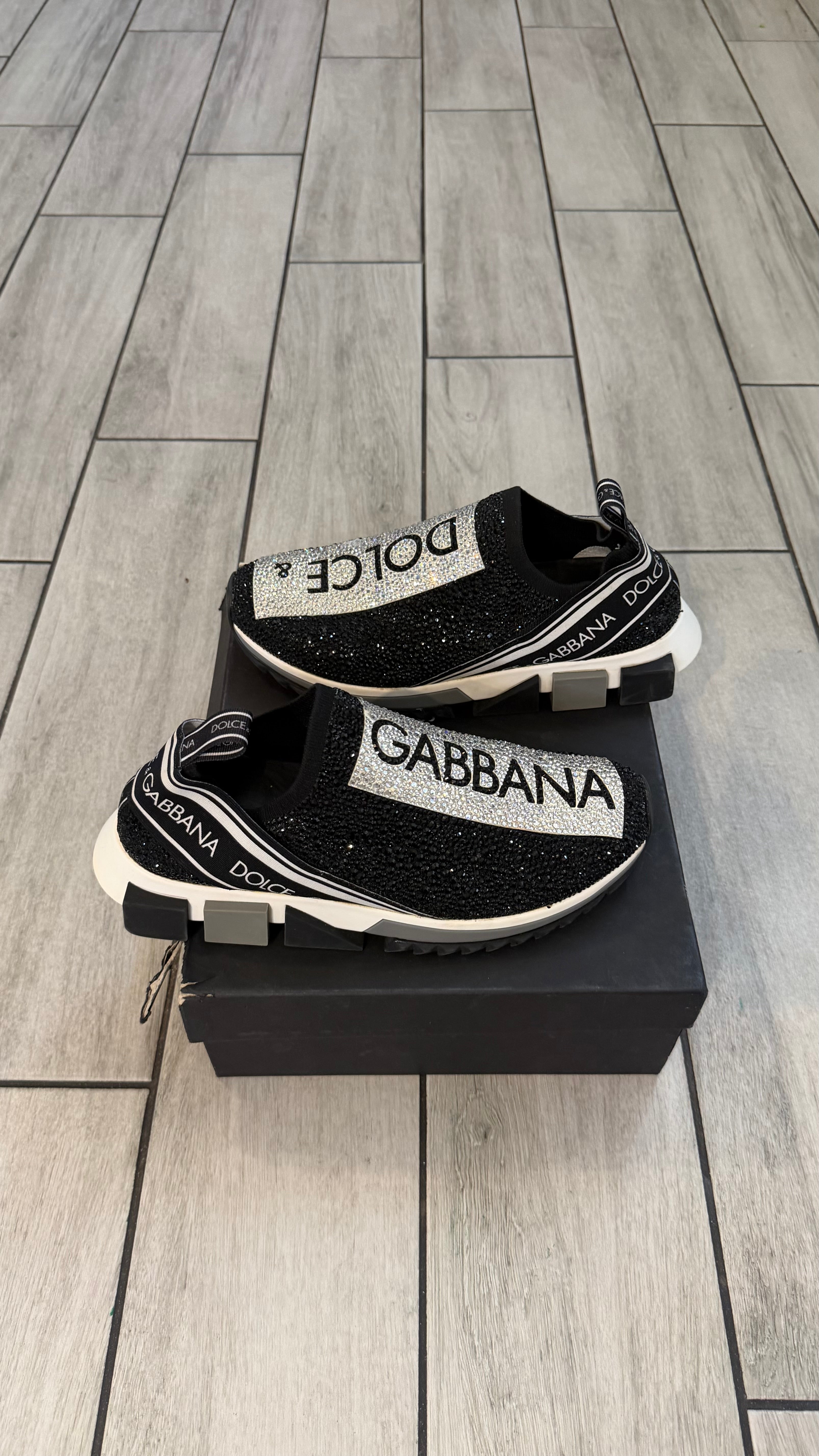 Dolce Gabbana sorrentos crystal (size 41EU - 7.5/8US)