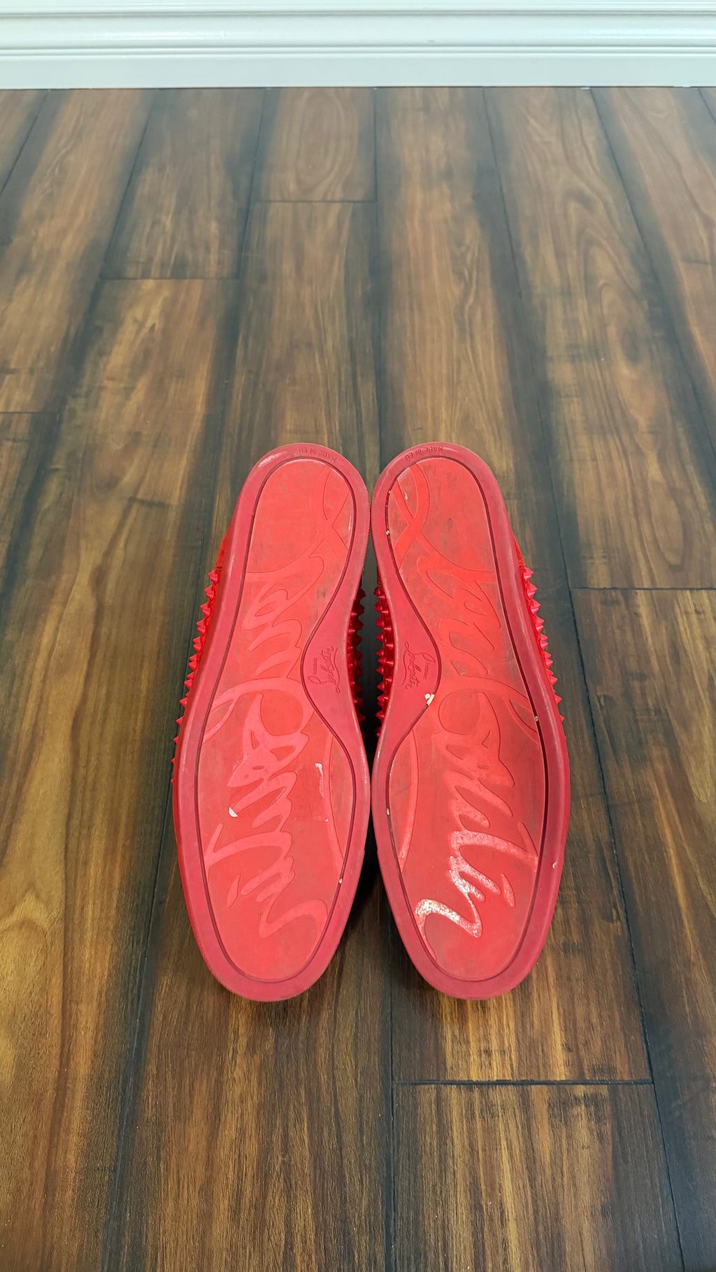 Christian Louboutin red bottoms (size 12.5/13US)
