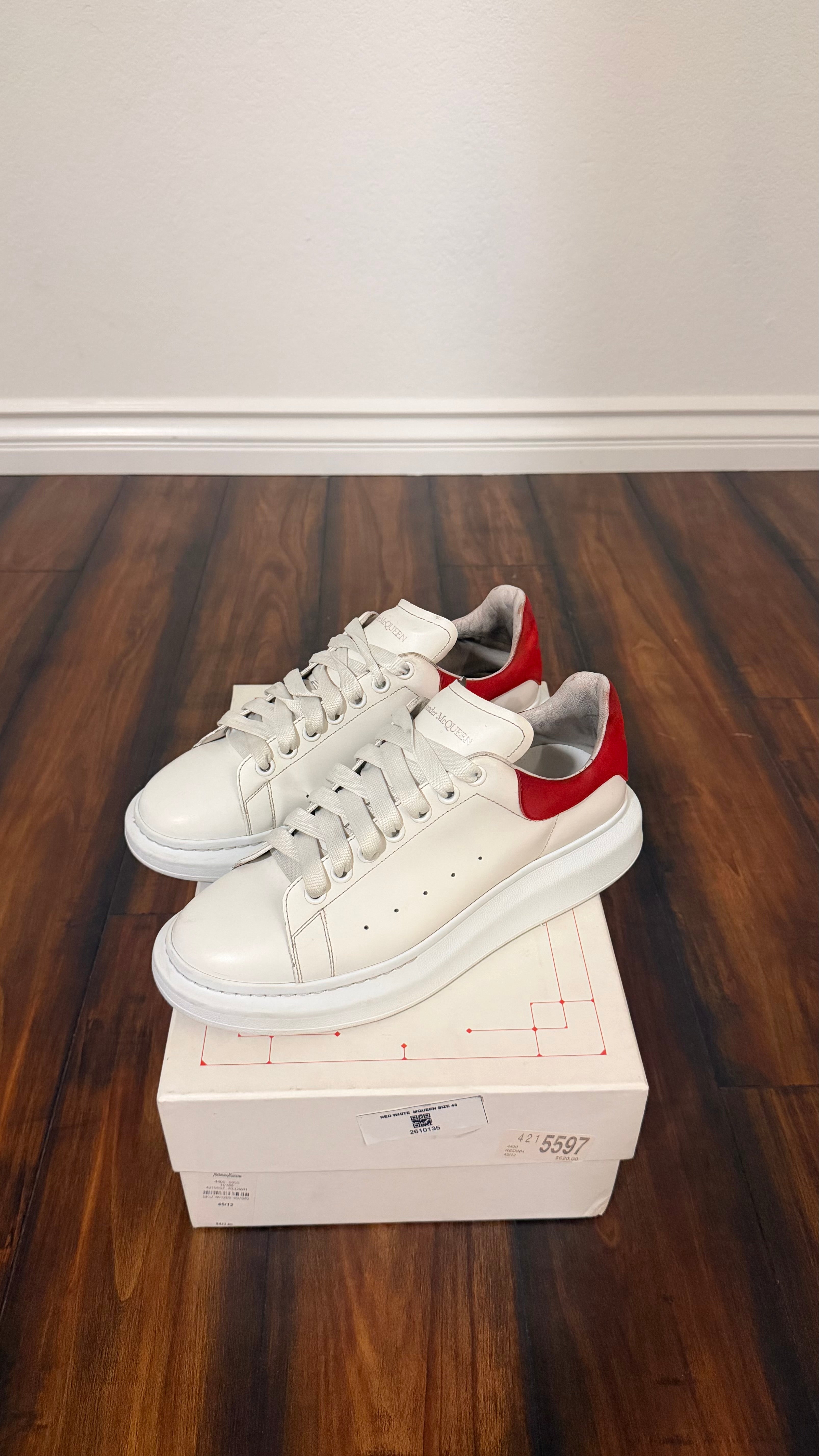 Alexander McQueen sneakers (size 43EU - 10.5US)
