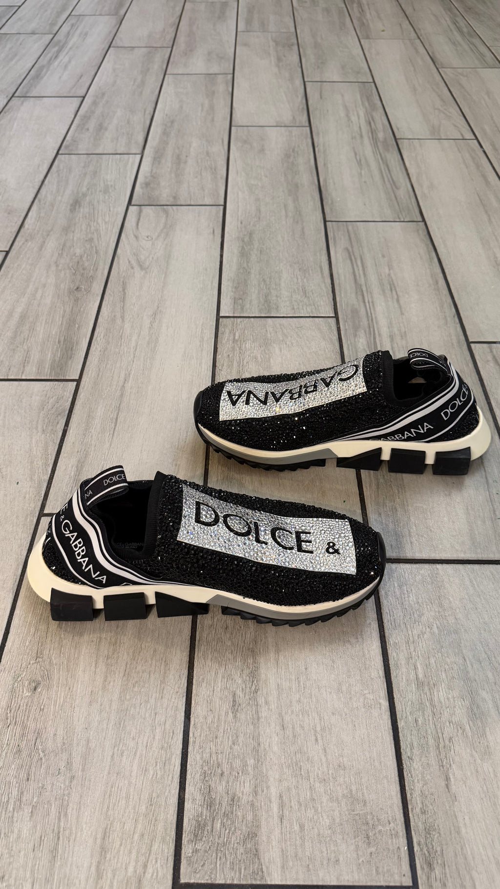 Dolce Gabbana sorrentos crystal (size 43.5EU - 9/9.5US)