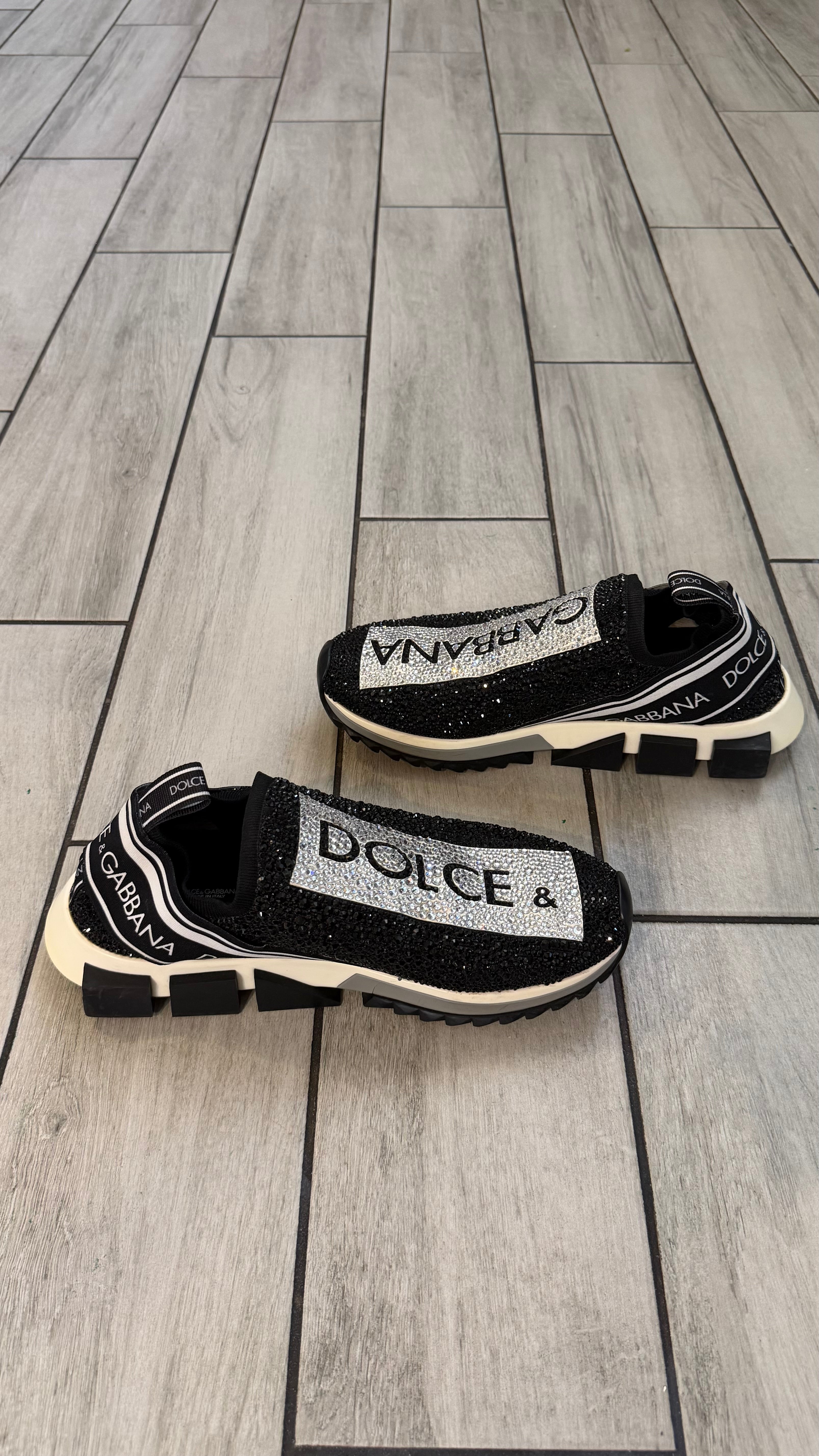 Dolce Gabbana sorrentos crystal (size 43.5EU - 9/9.5US)