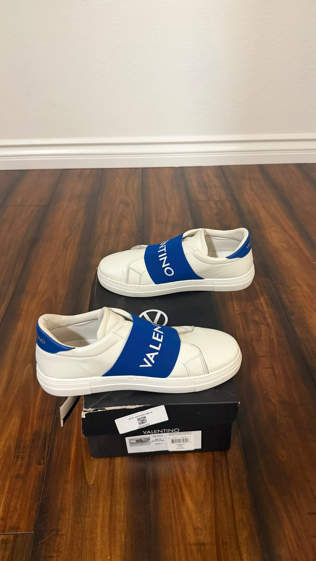 Valentino strap sneakers (size 8US)