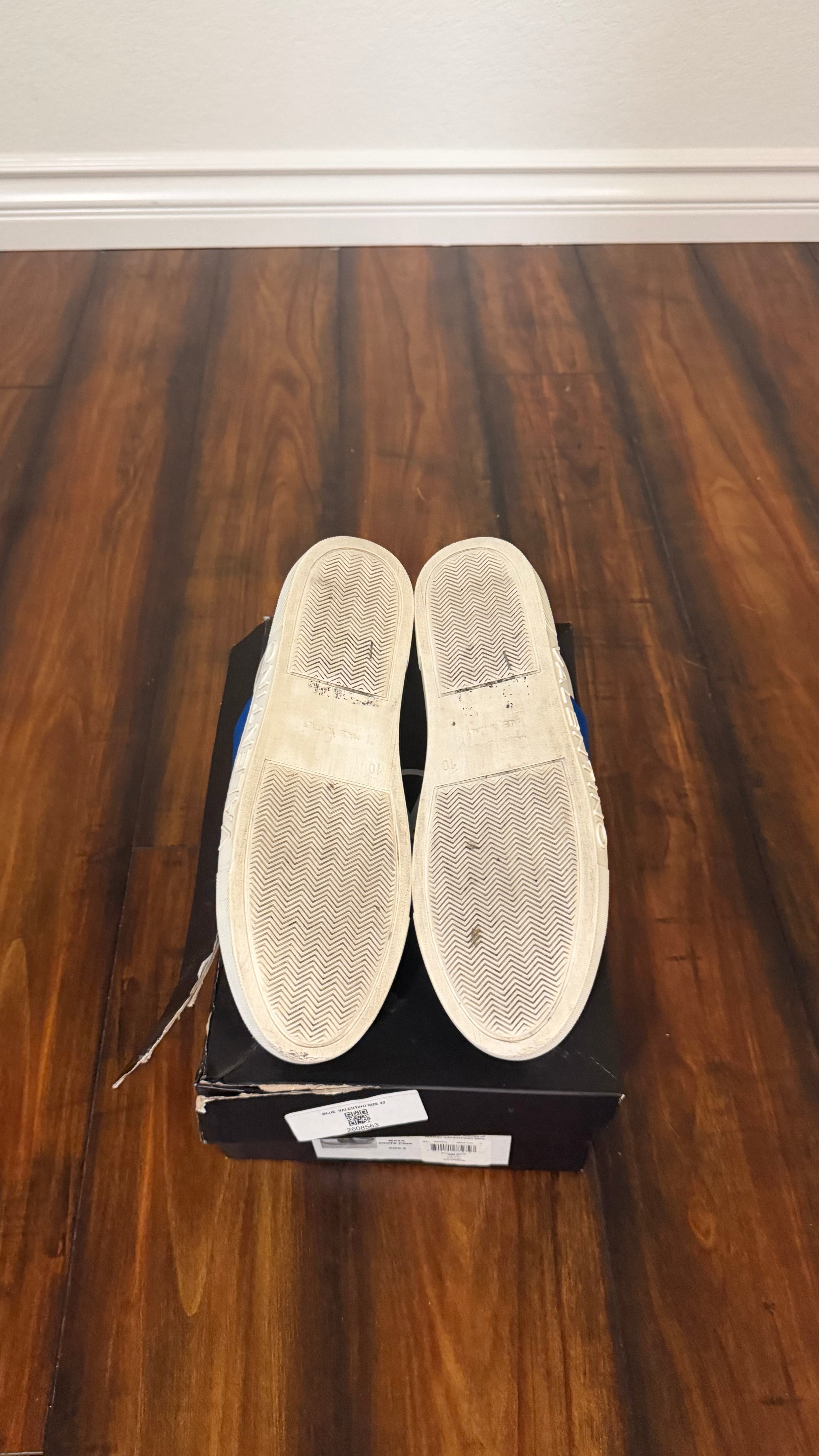 Valentino strap sneakers (size 8US)
