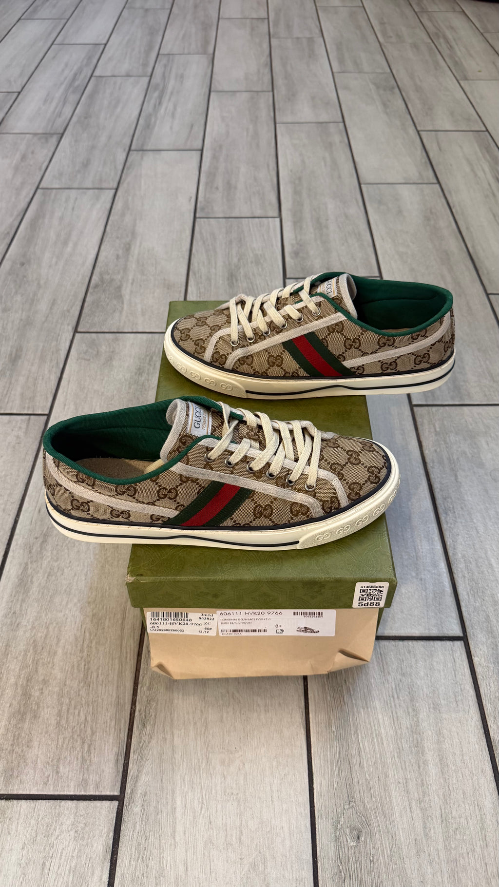 Gucci tennis 1977 (size 8G+ 9.5US)