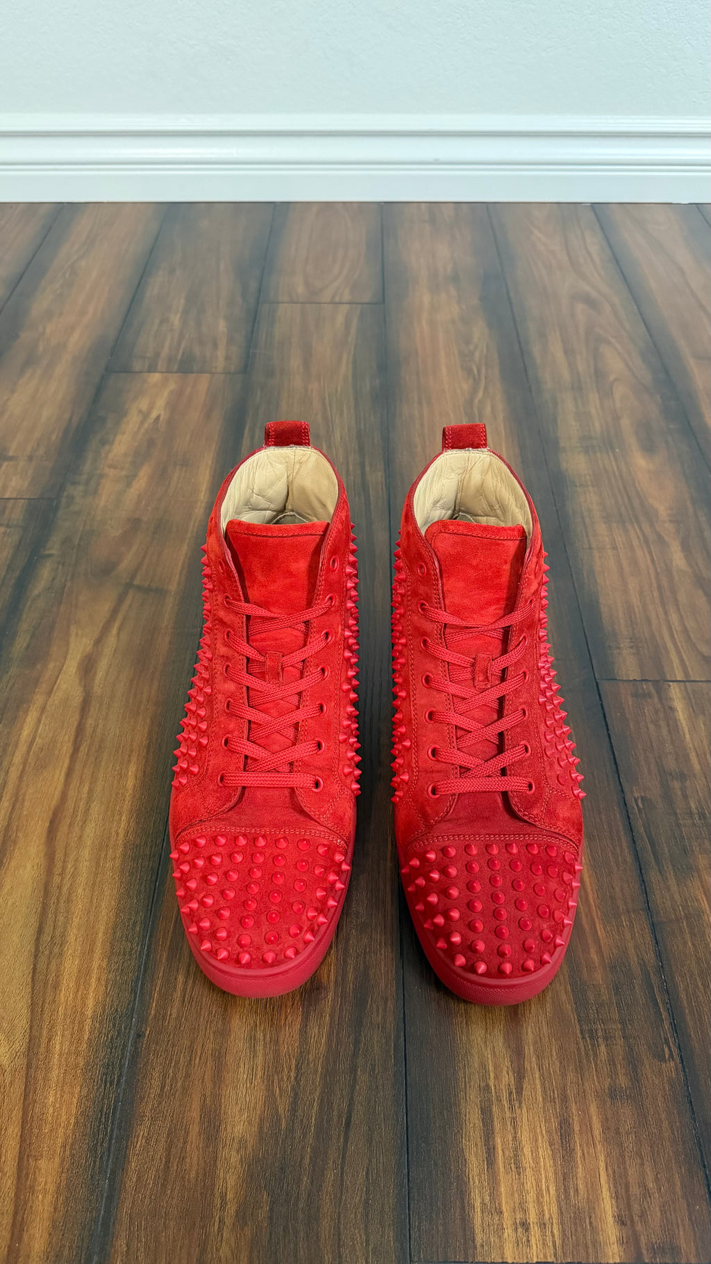 Christian Louboutin red bottoms (size 12.5/13US)