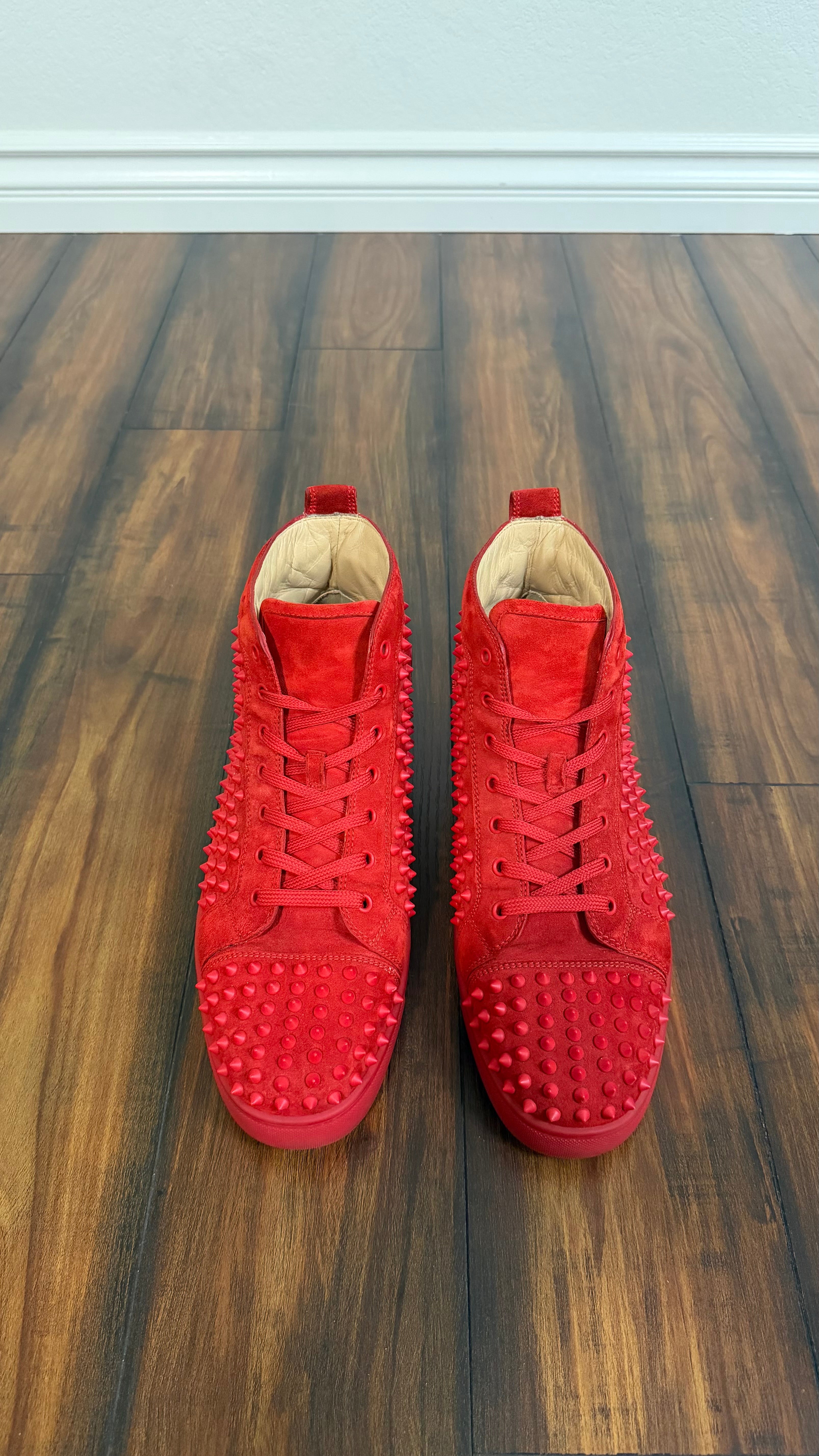 Christian Louboutin red bottoms (size 12.5/13US)