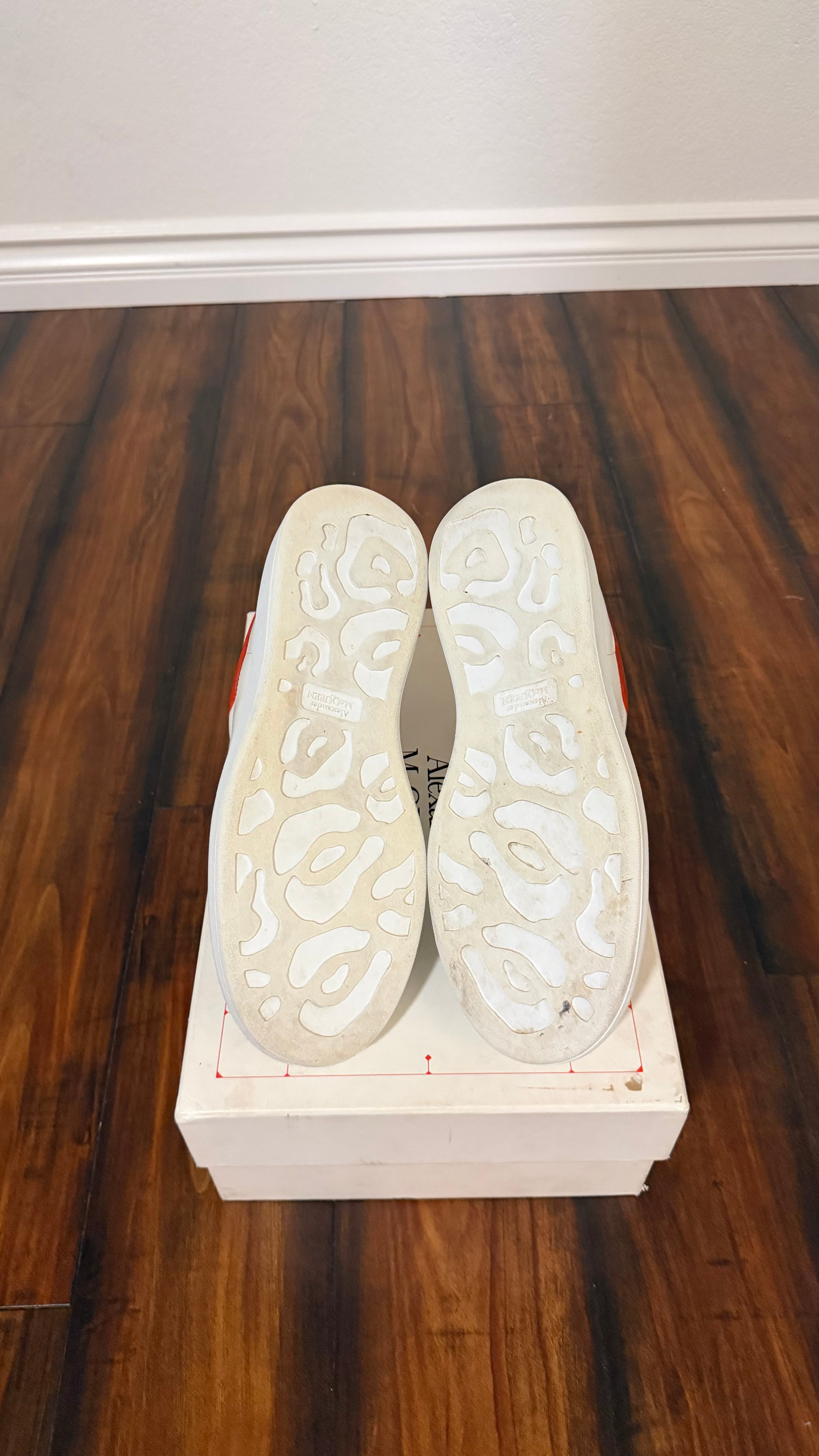 Alexander McQueen sneakers (size 43EU - 10US) orange