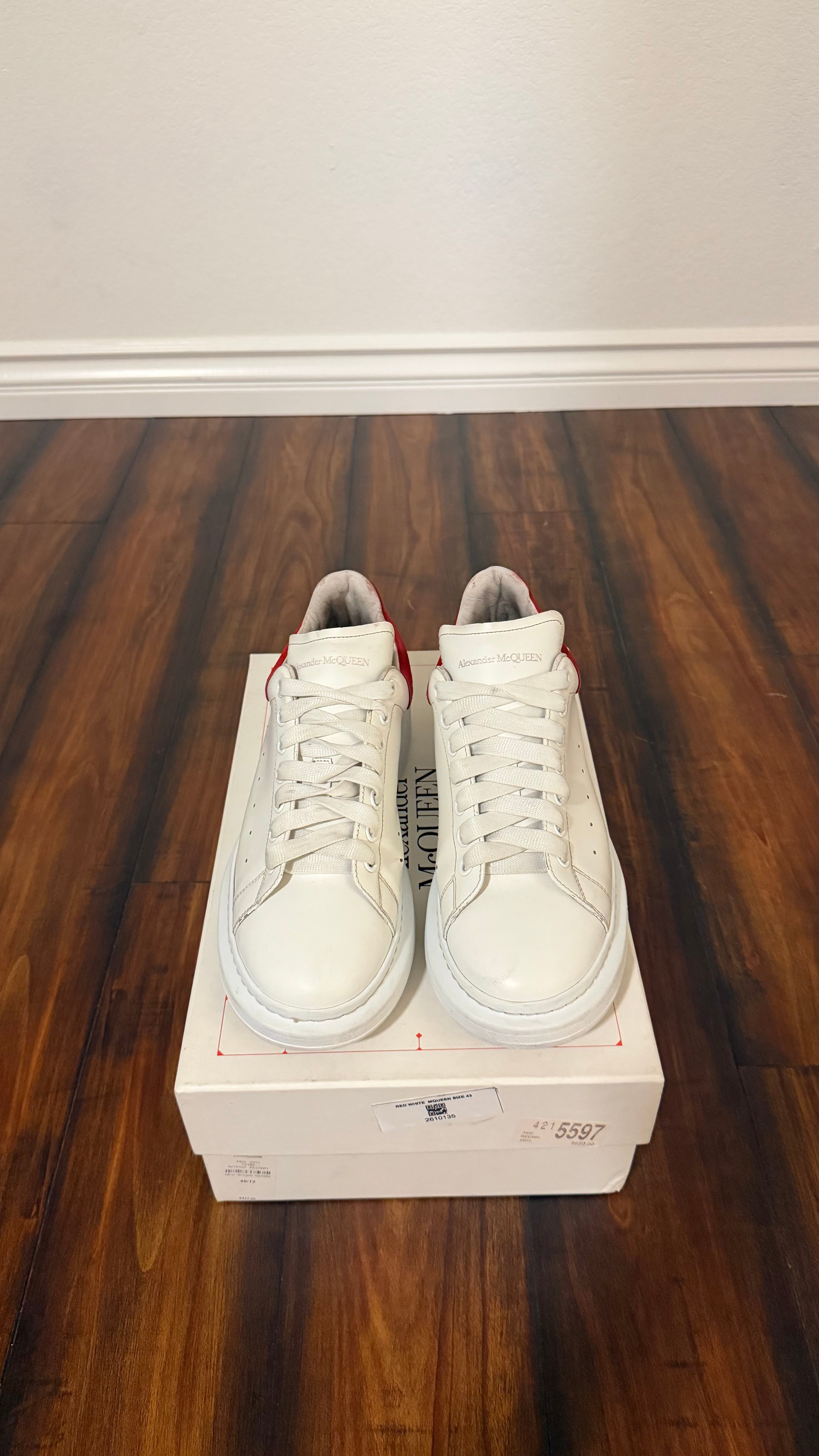 Alexander McQueen sneakers (size 43EU - 10.5US)