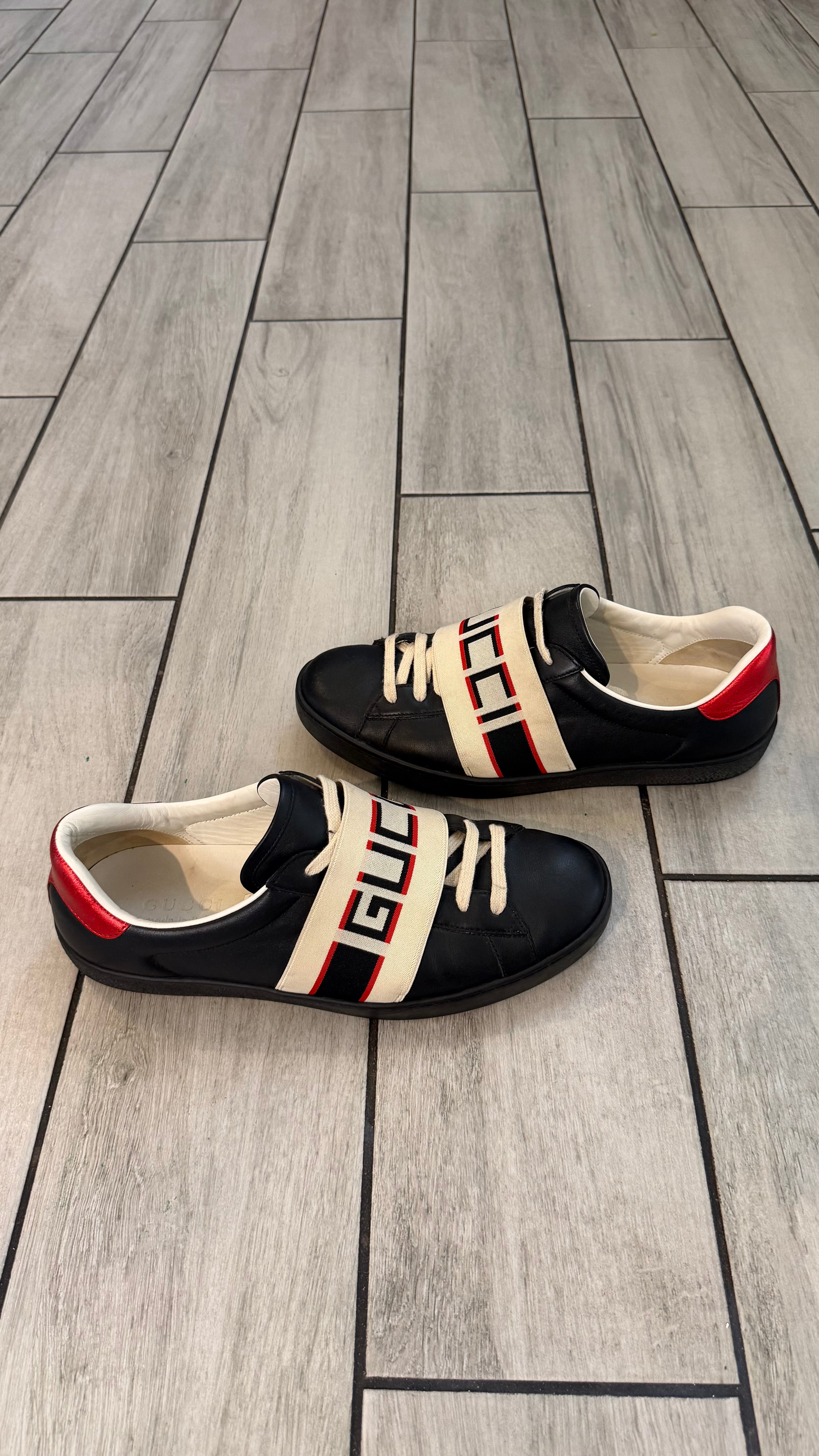 Gucci ace strap (size 7.5G - 8.5US