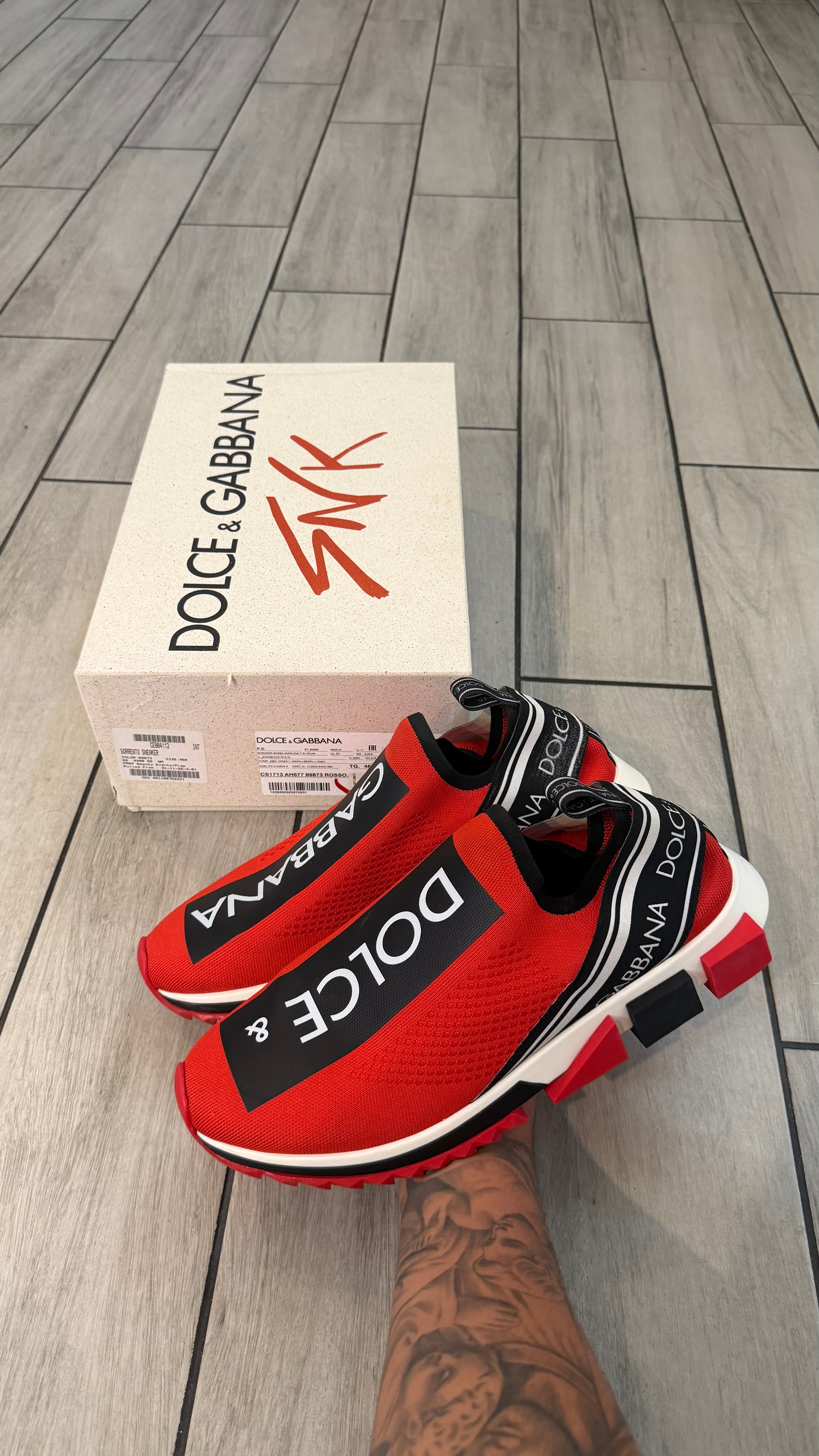 Dolce Gabbana sorrentos (size 46EU - 11.5/12US)