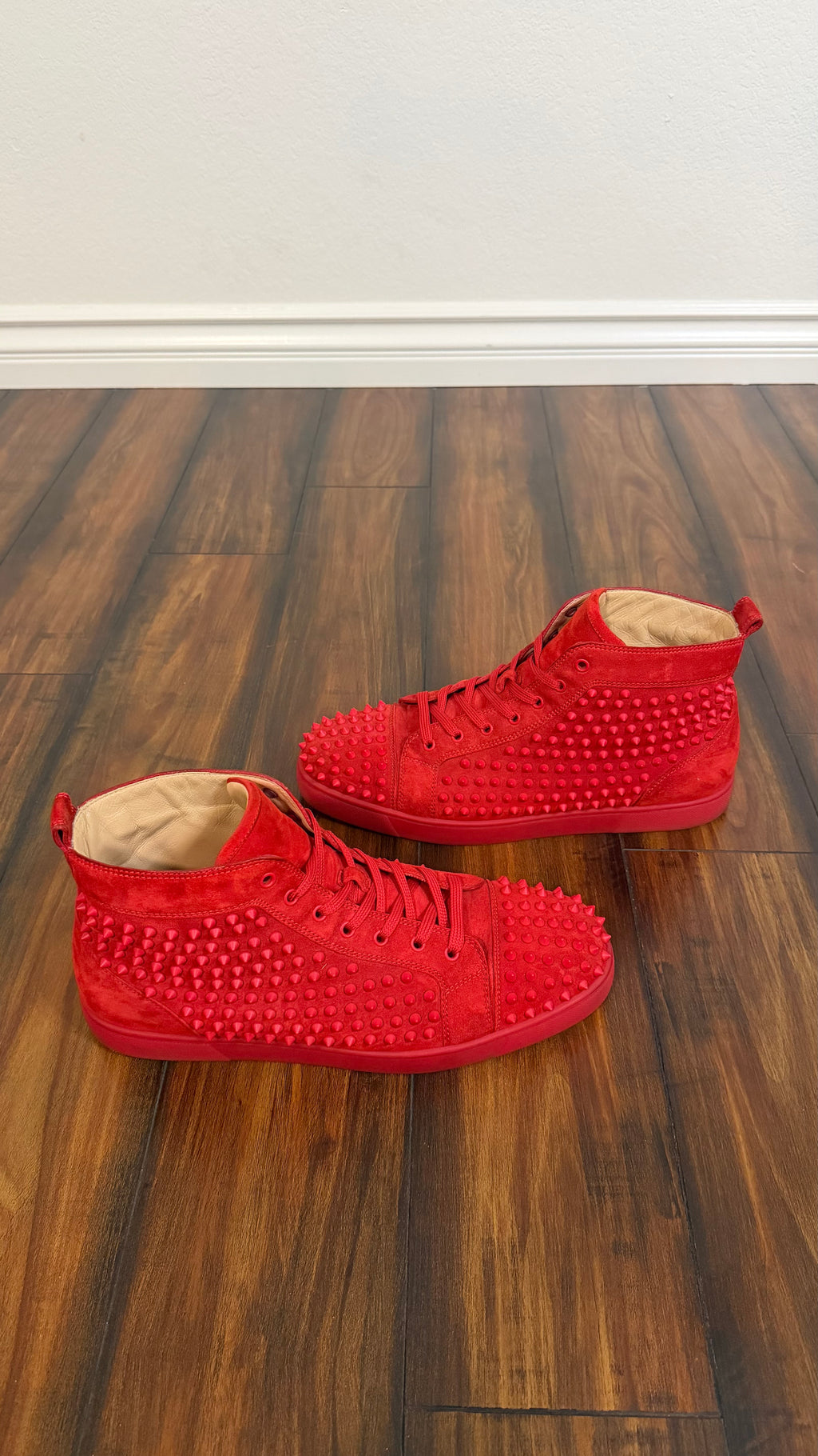 Christian Louboutin red bottoms (size 12.5/13US)