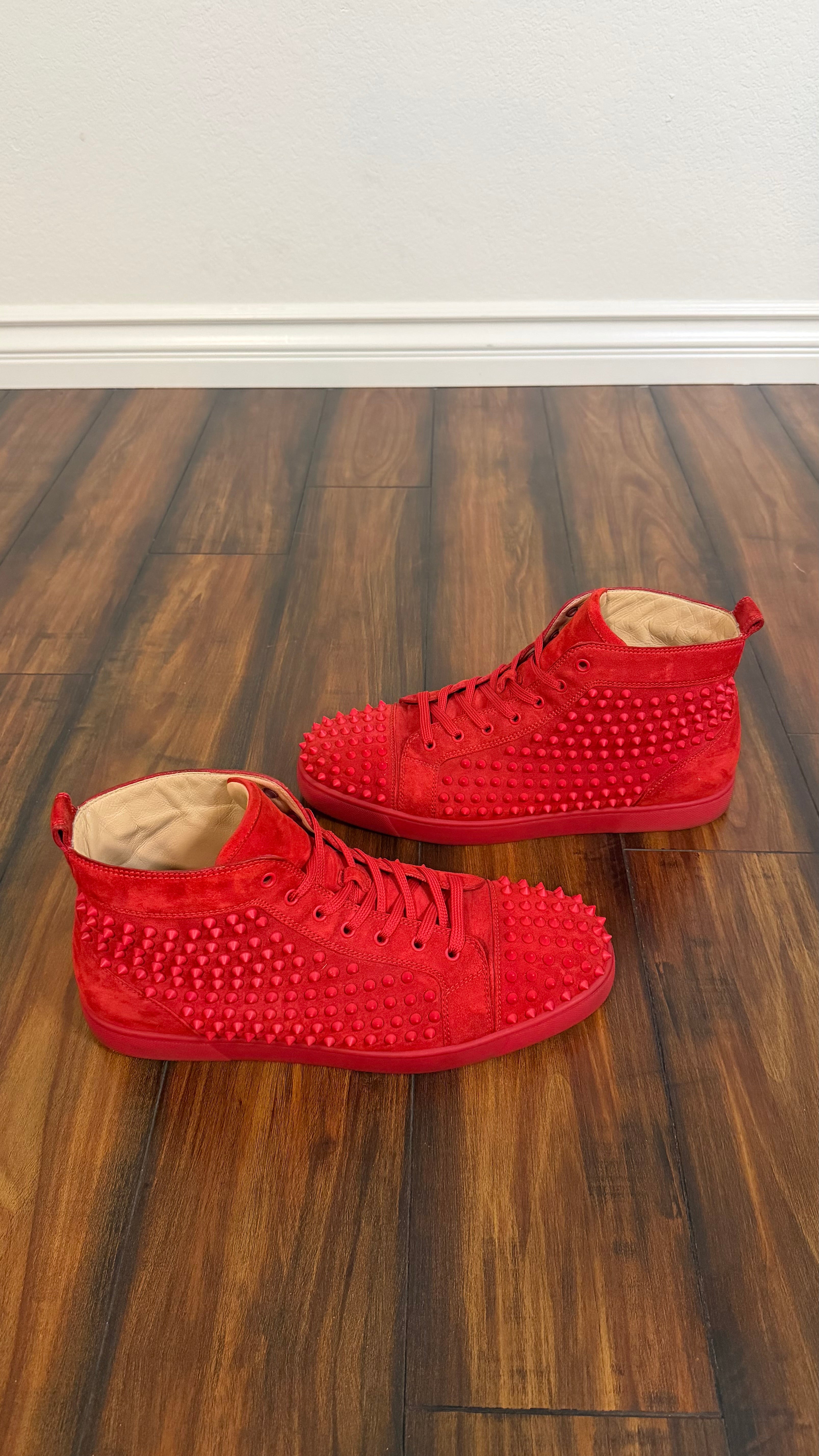 Christian Louboutin red bottoms (size 12.5/13US)
