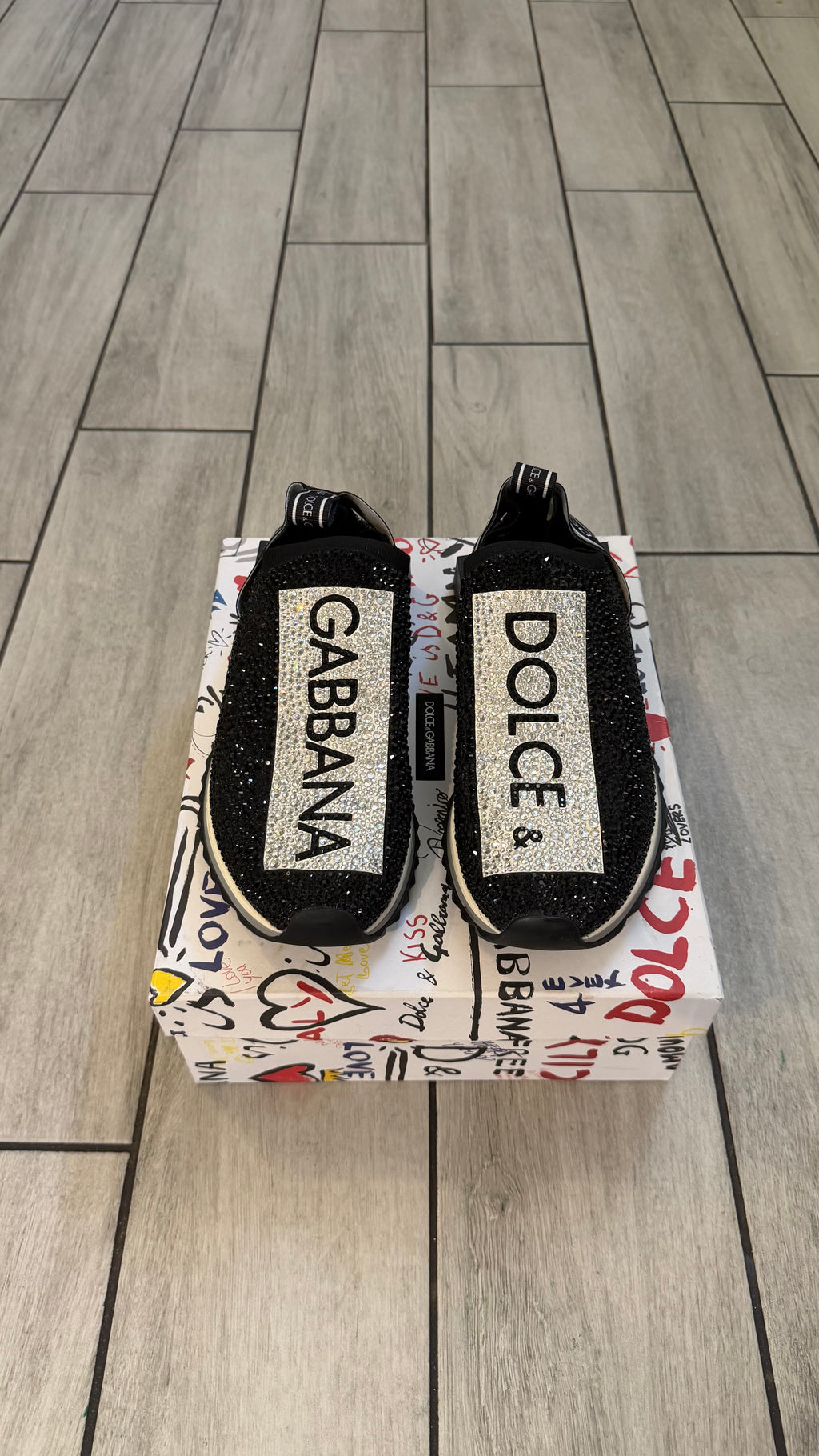 Dolce Gabbana sorrentos crystal (size 41.5EU - 8US