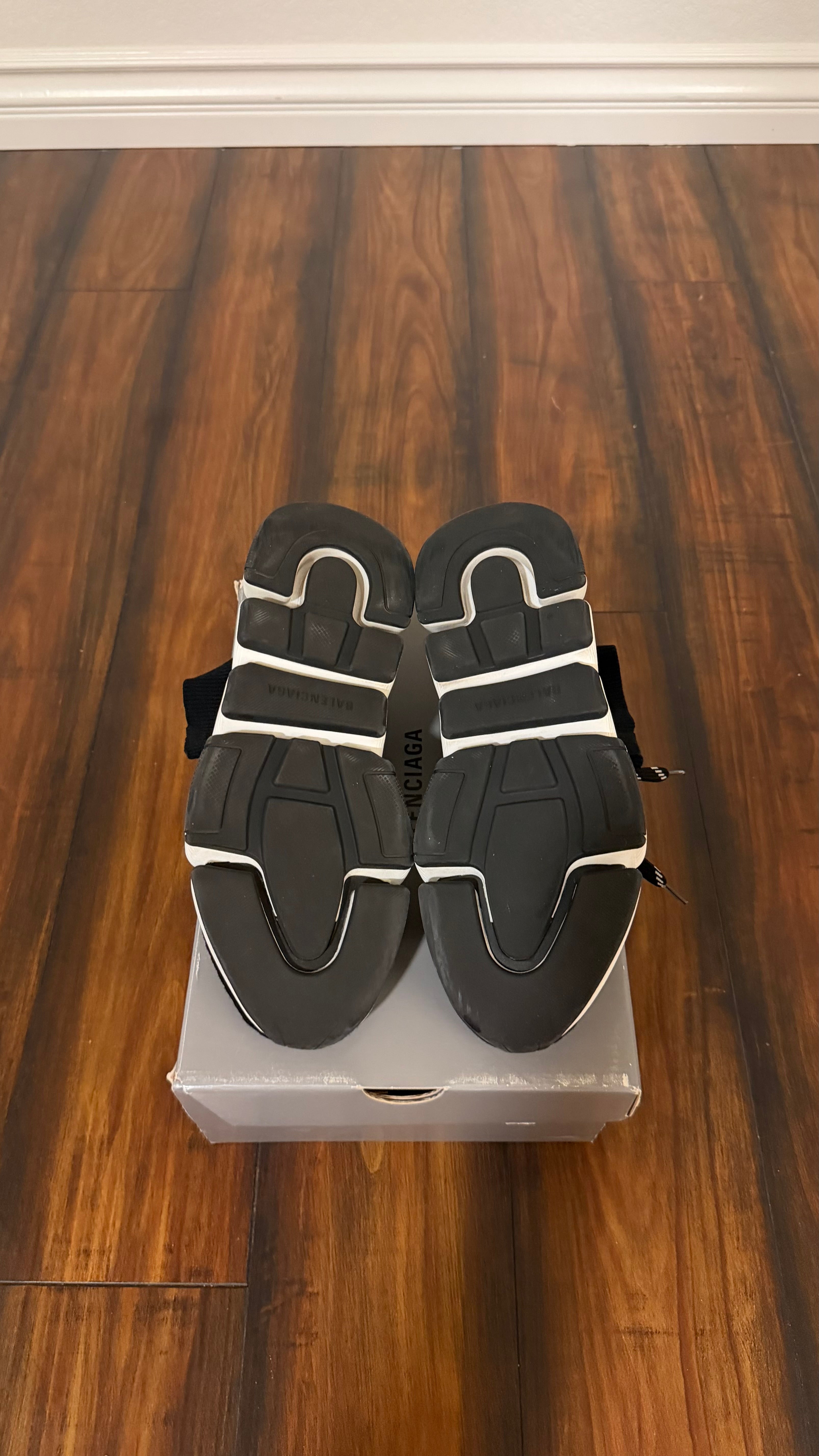 Balenciaga sock speed trainer lace up (size 40EU - 7.5/8US)