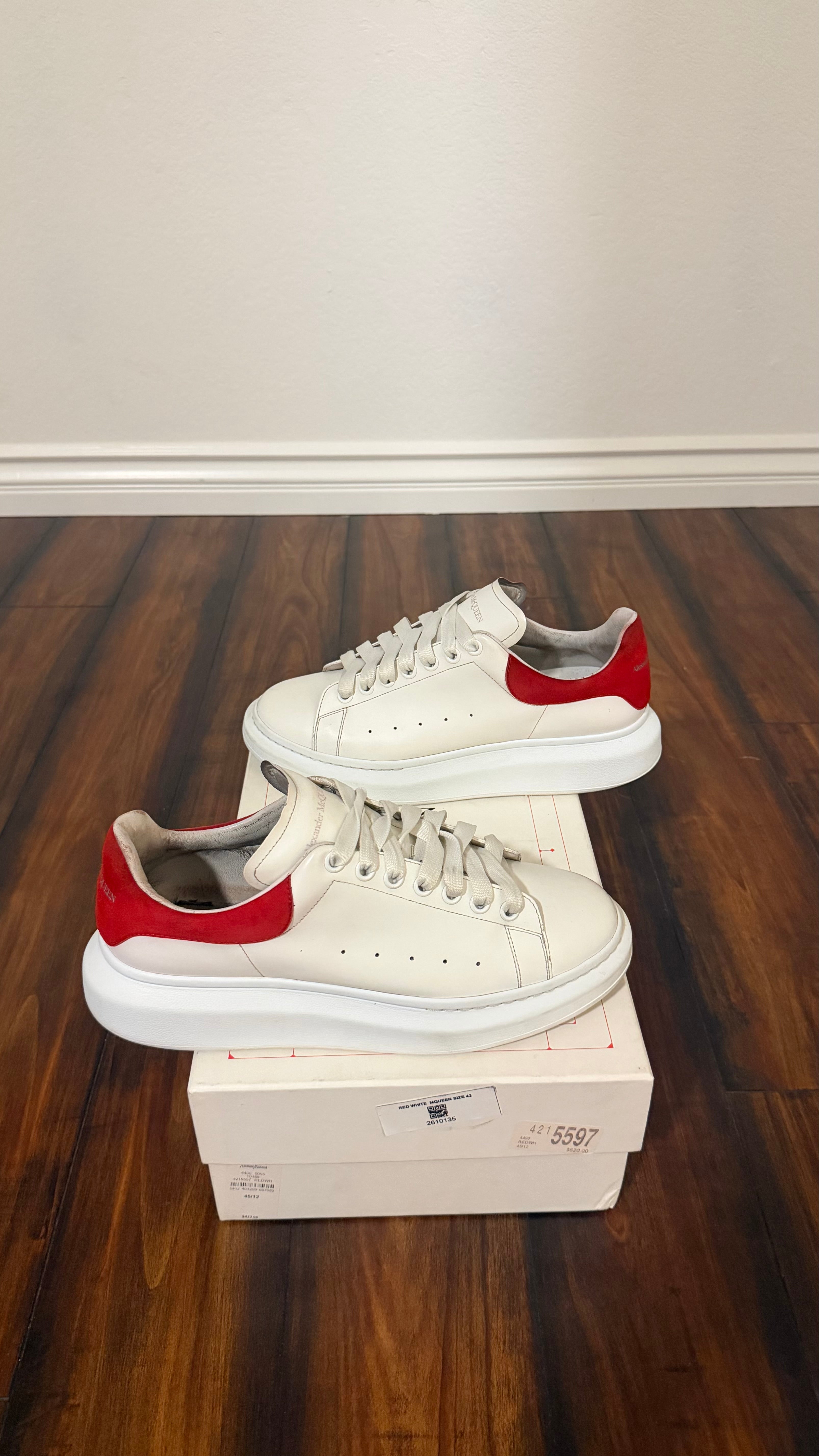 Alexander McQueen sneakers (size 43EU - 10.5US)