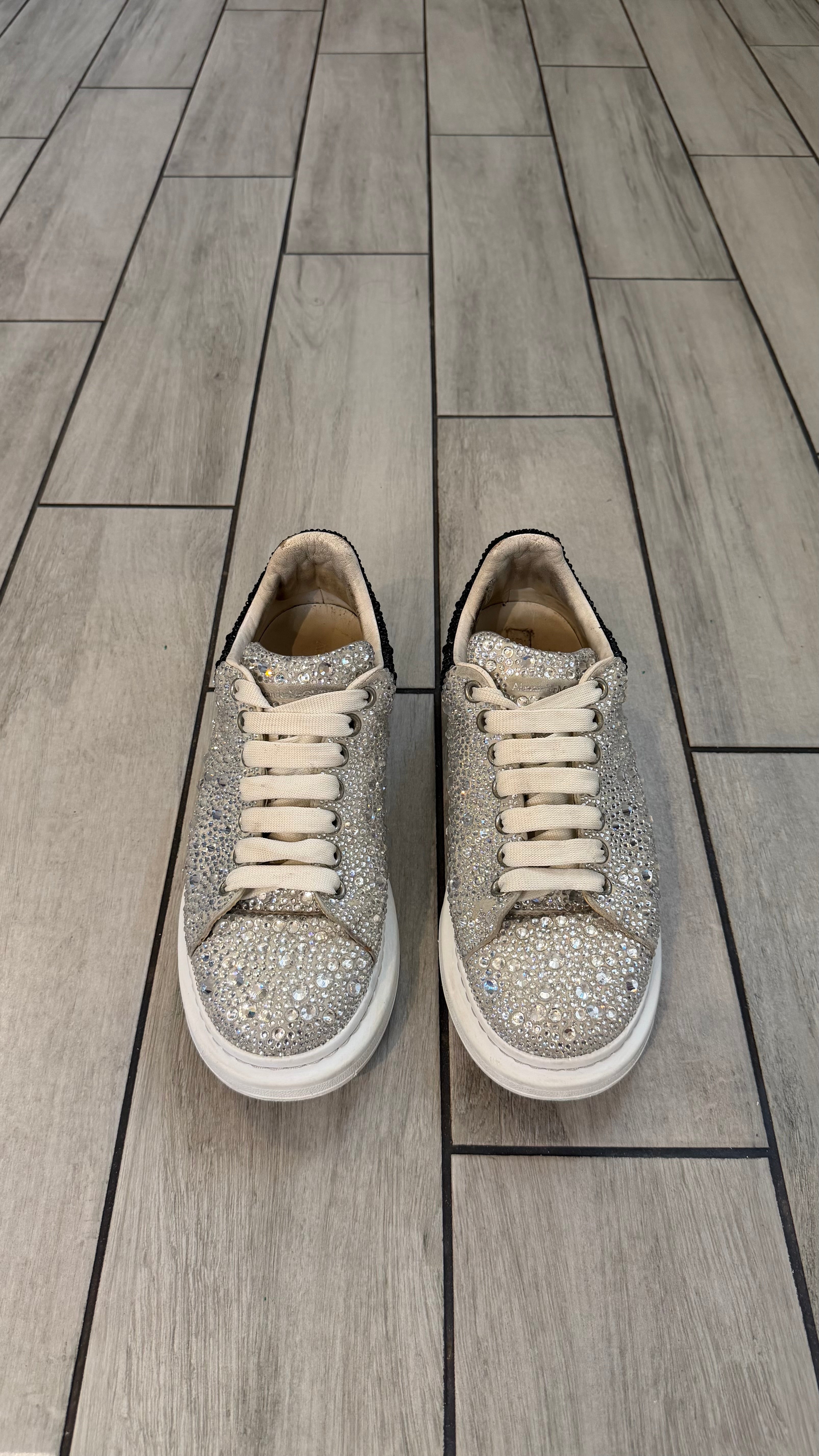 Alexander McQueen crystal (size 43EU - 10US)