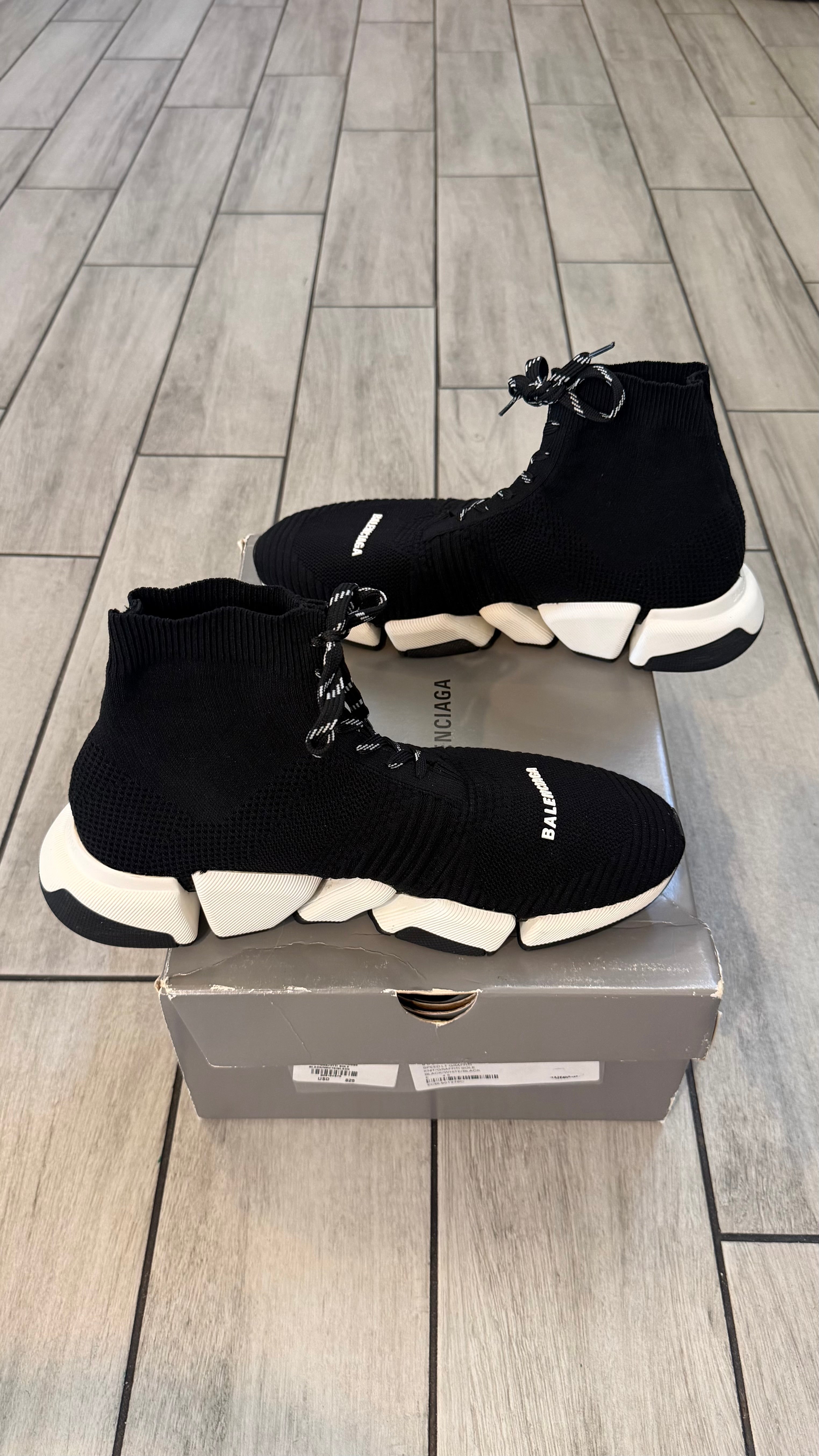 Balenciaga speed trainer lace-up (size 45EU - 11.5/12US)
