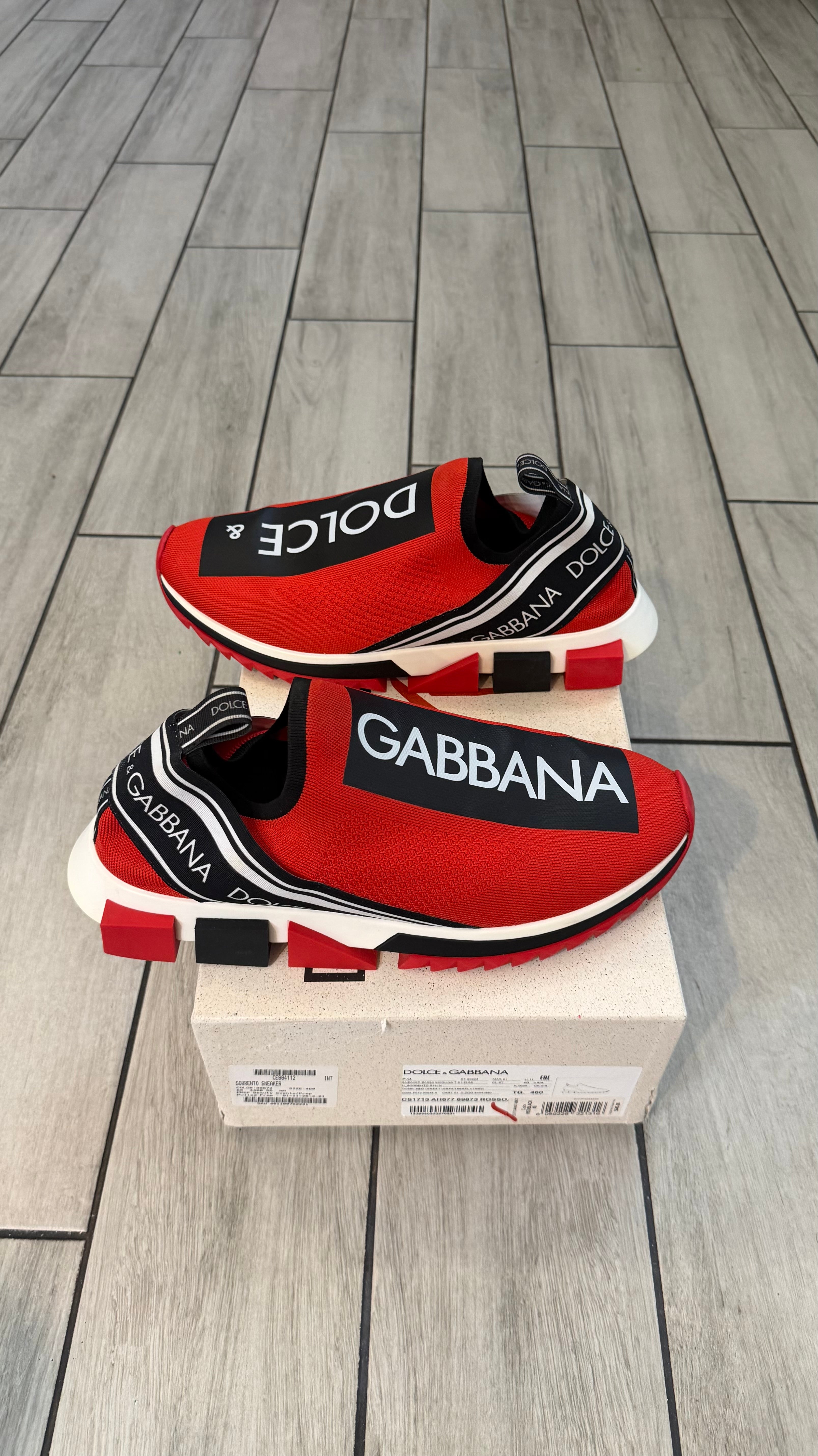 Dolce Gabbana sorrentos (size 46EU - 11.5/12US)