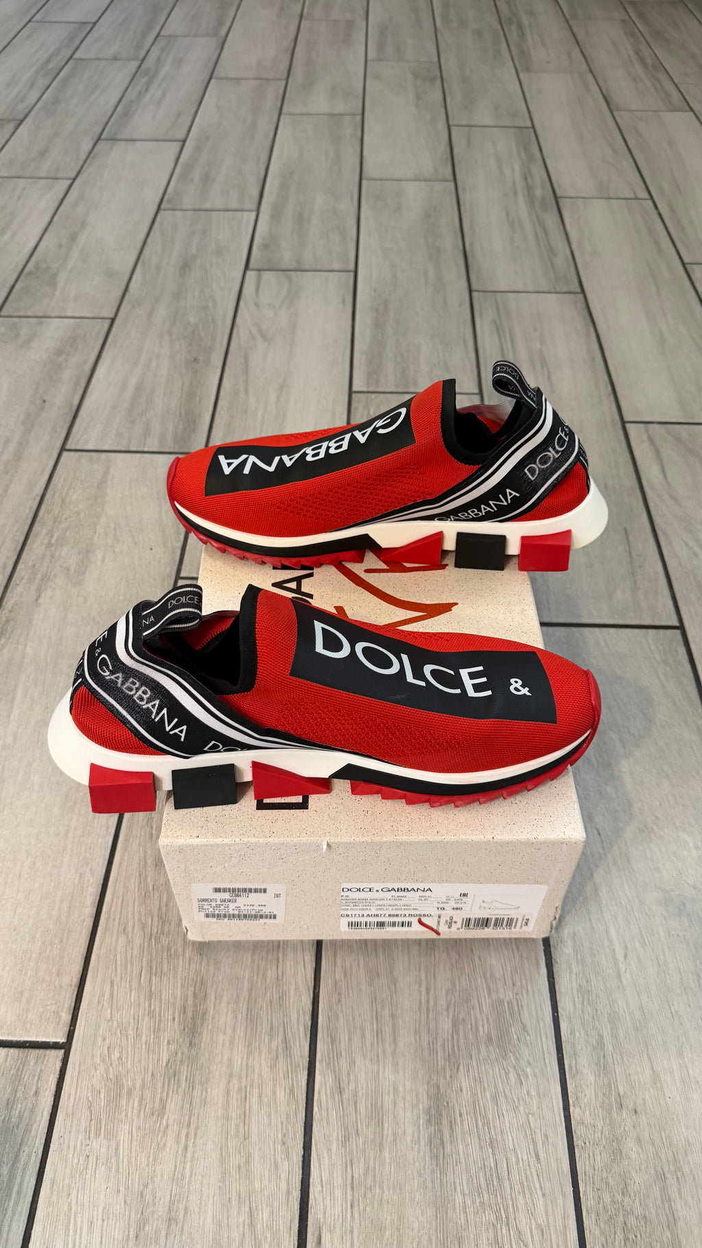 Dolce Gabbana sorrentos (size 46EU - 11.5/12US)