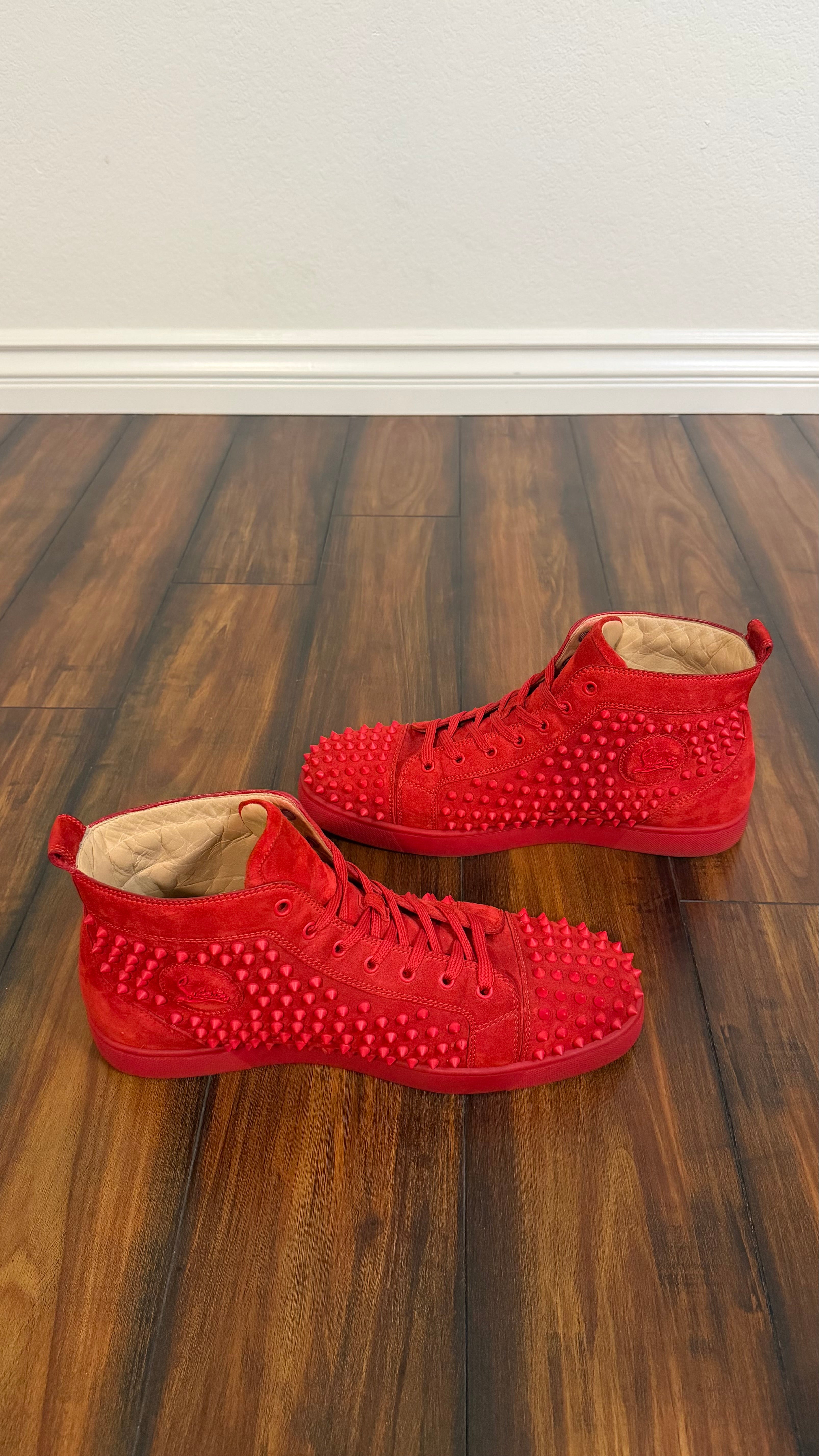 Christian Louboutin red bottoms (size 12.5/13US)