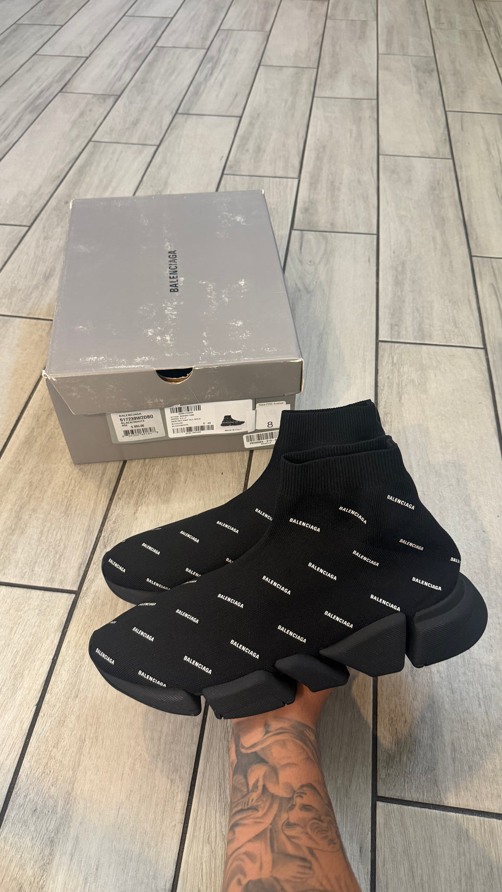 Balenciaga speed trainer (size 45EU - 11.5/12US)