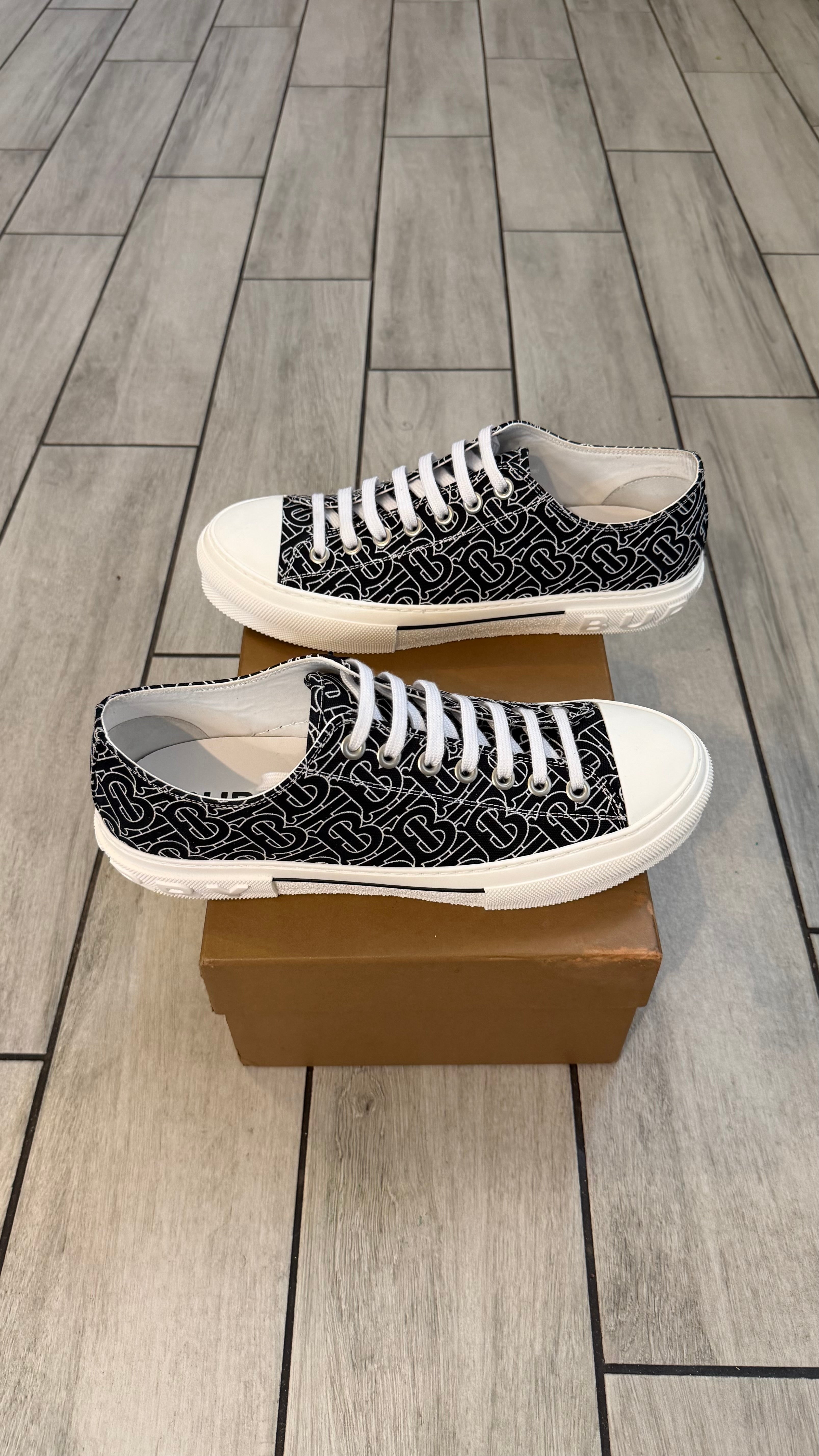 Burberry monogram canvas (size 45EU - 12US)