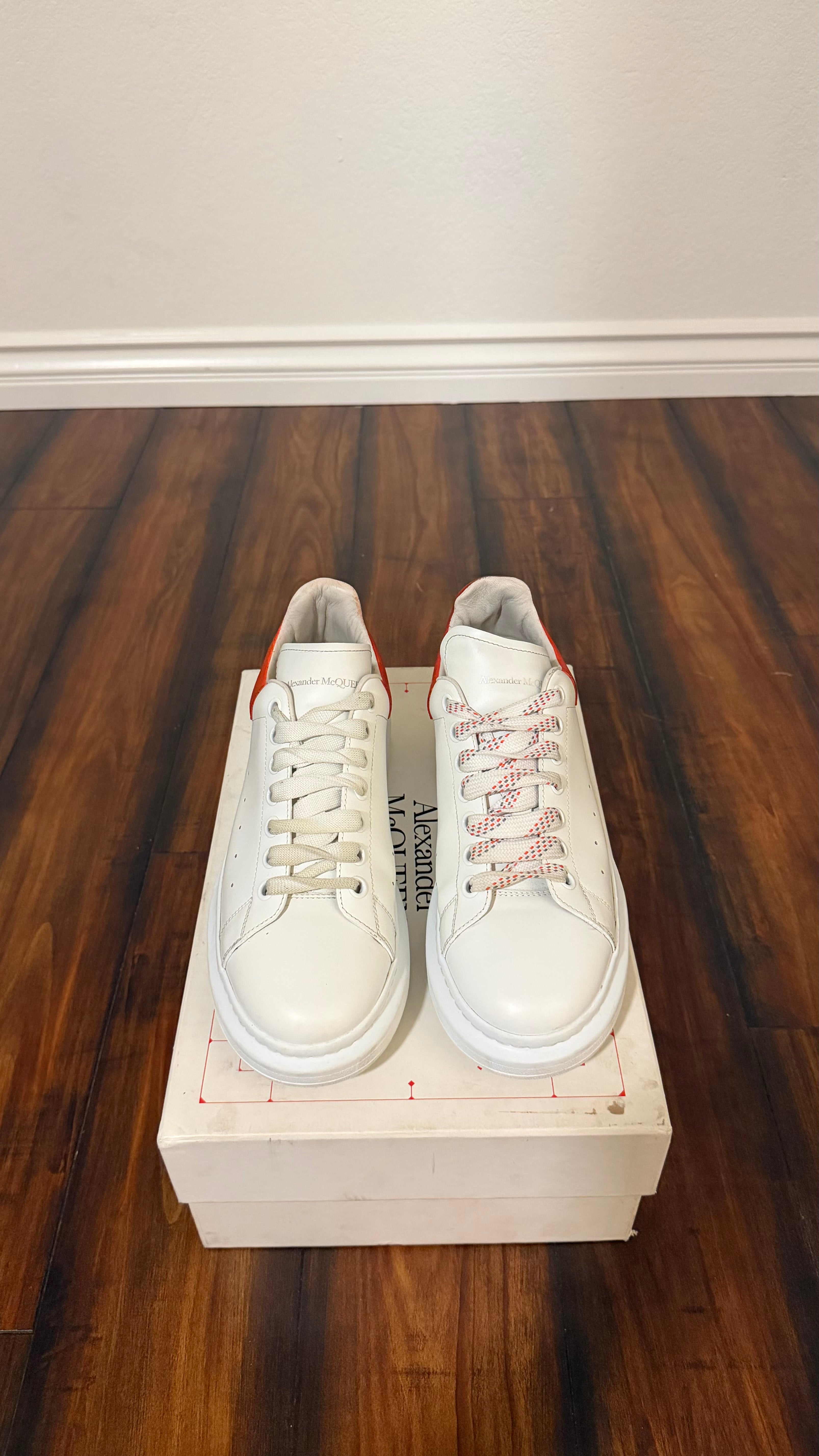 Alexander McQueen sneakers (size 43EU - 10US) orange