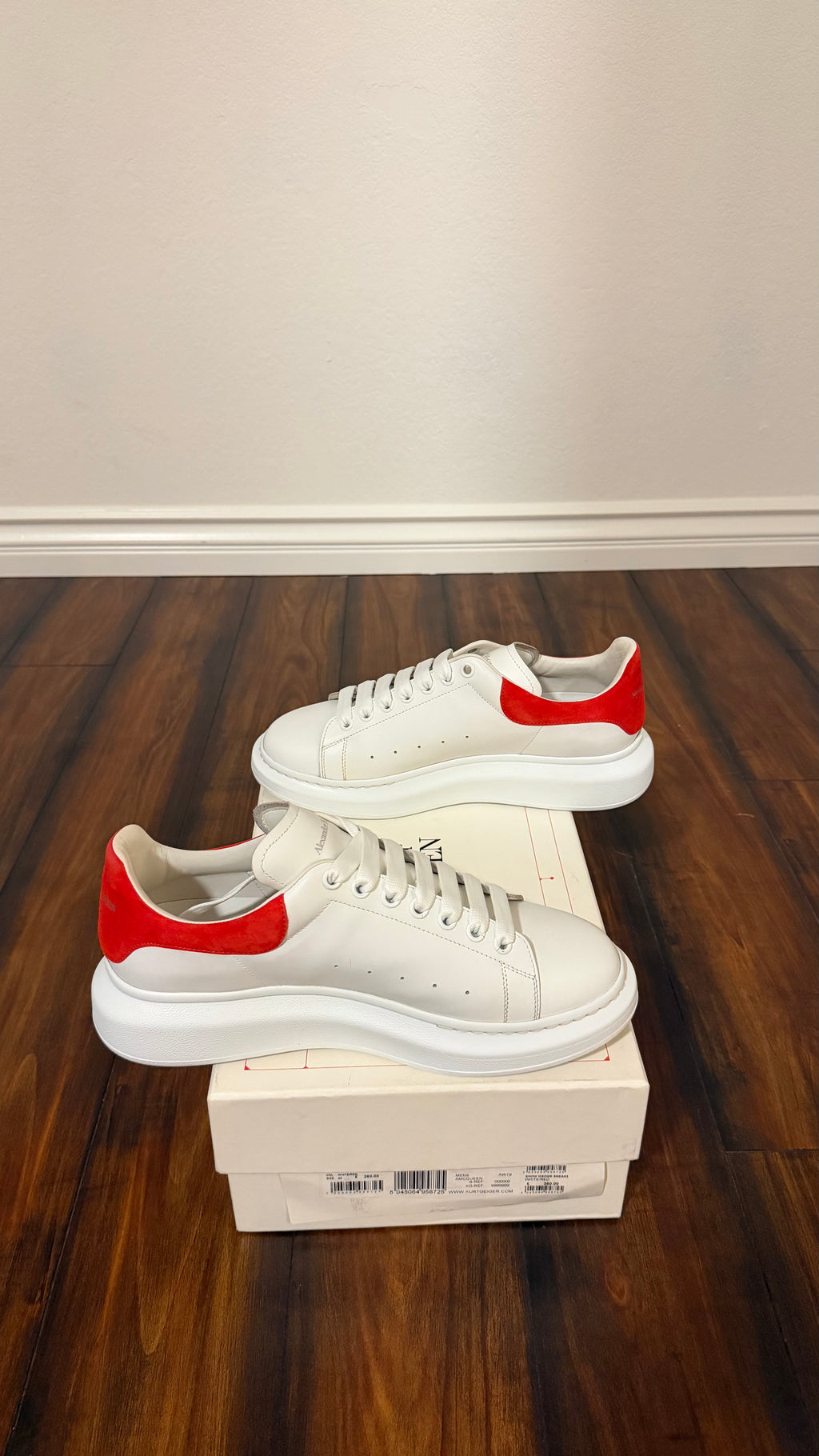 Alexander McQueen sneakers (size 44EU - 11US)