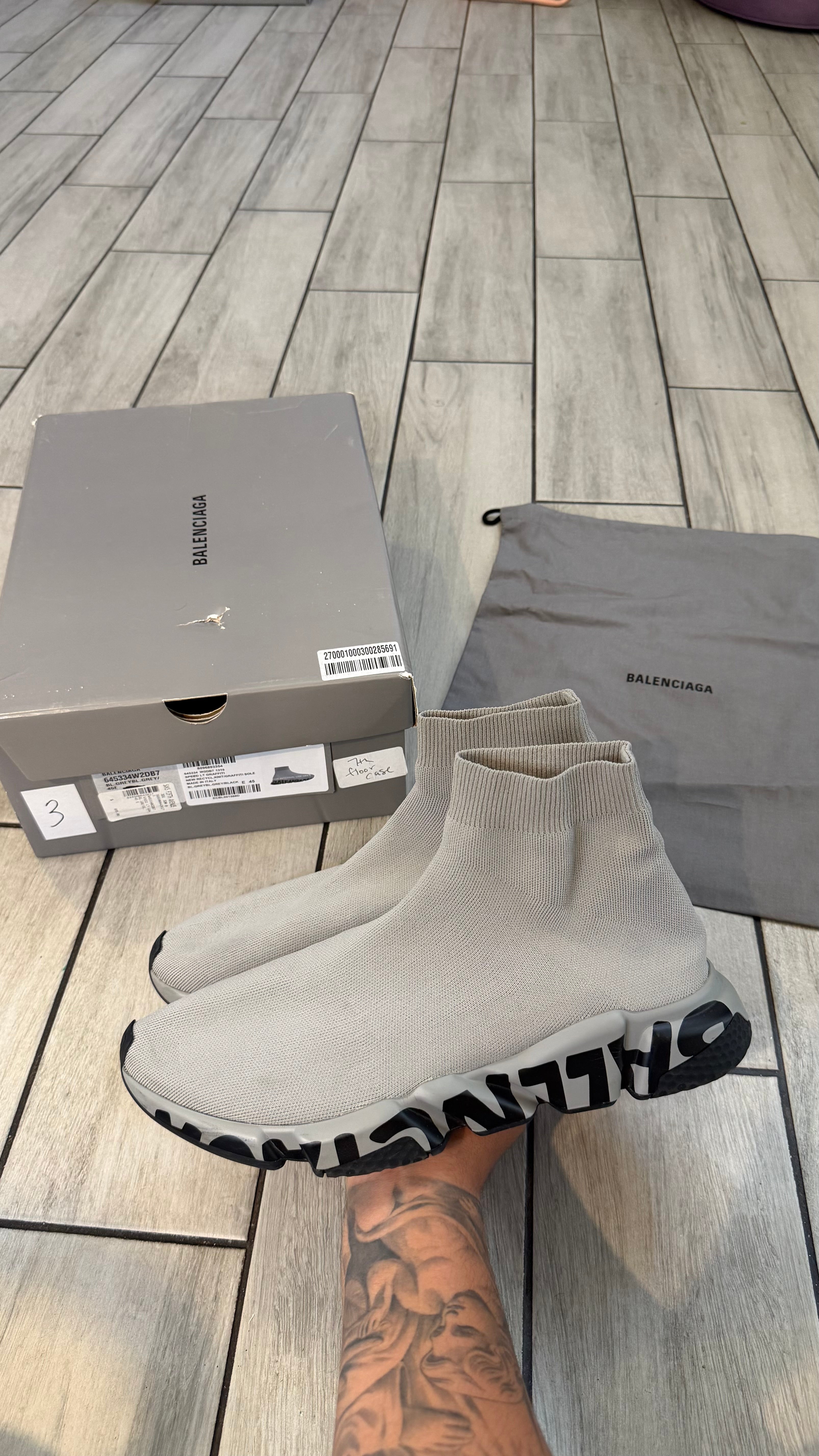 Balenciaga speed trainers (size 45EU - 12US)