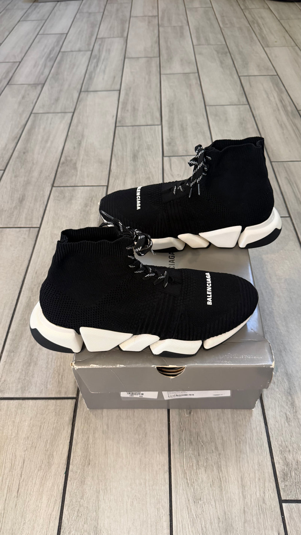 Balenciaga speed trainer lace-up (size 45EU - 11.5/12US)