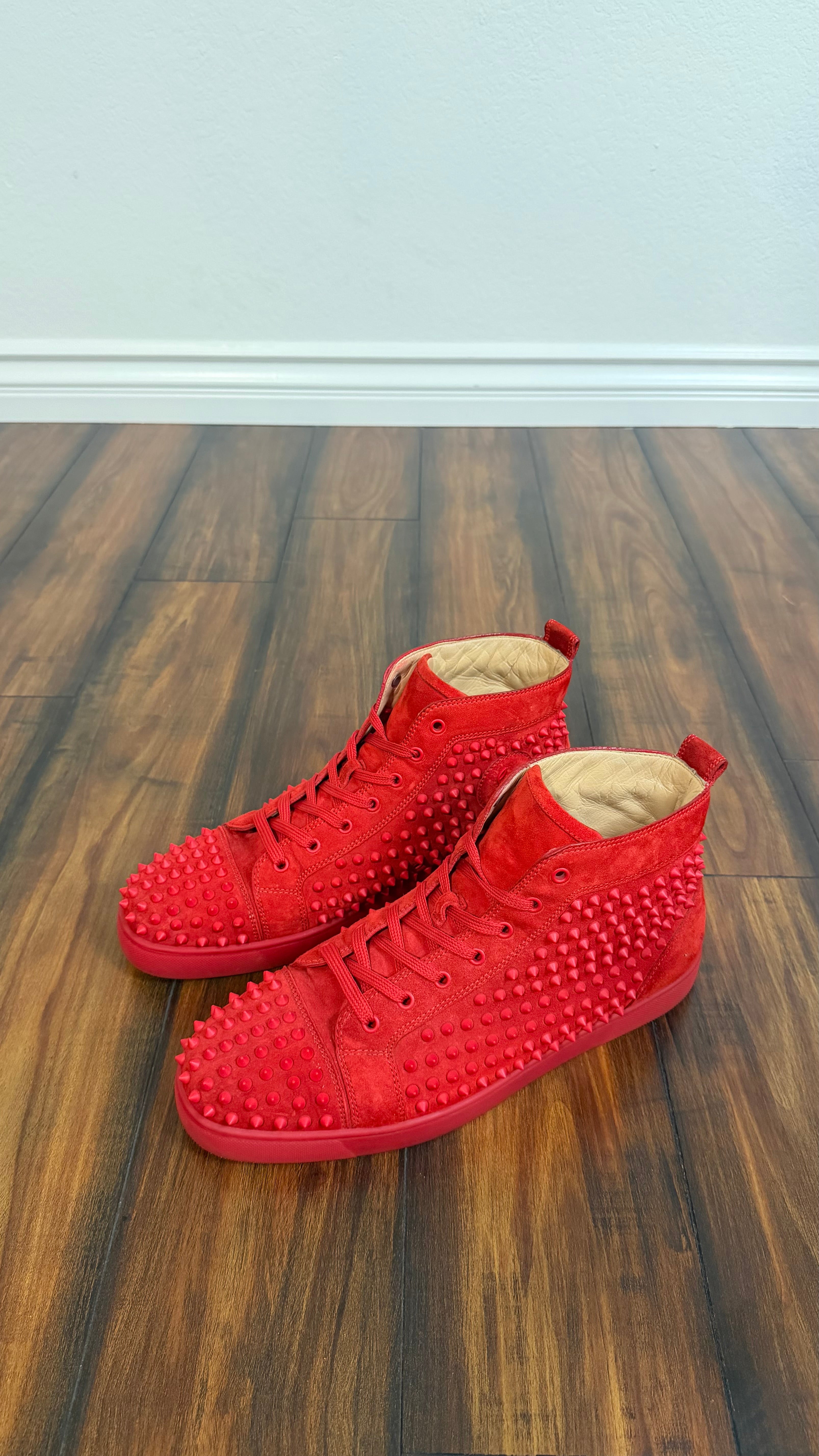 Christian Louboutin red bottoms (size 12.5/13US)